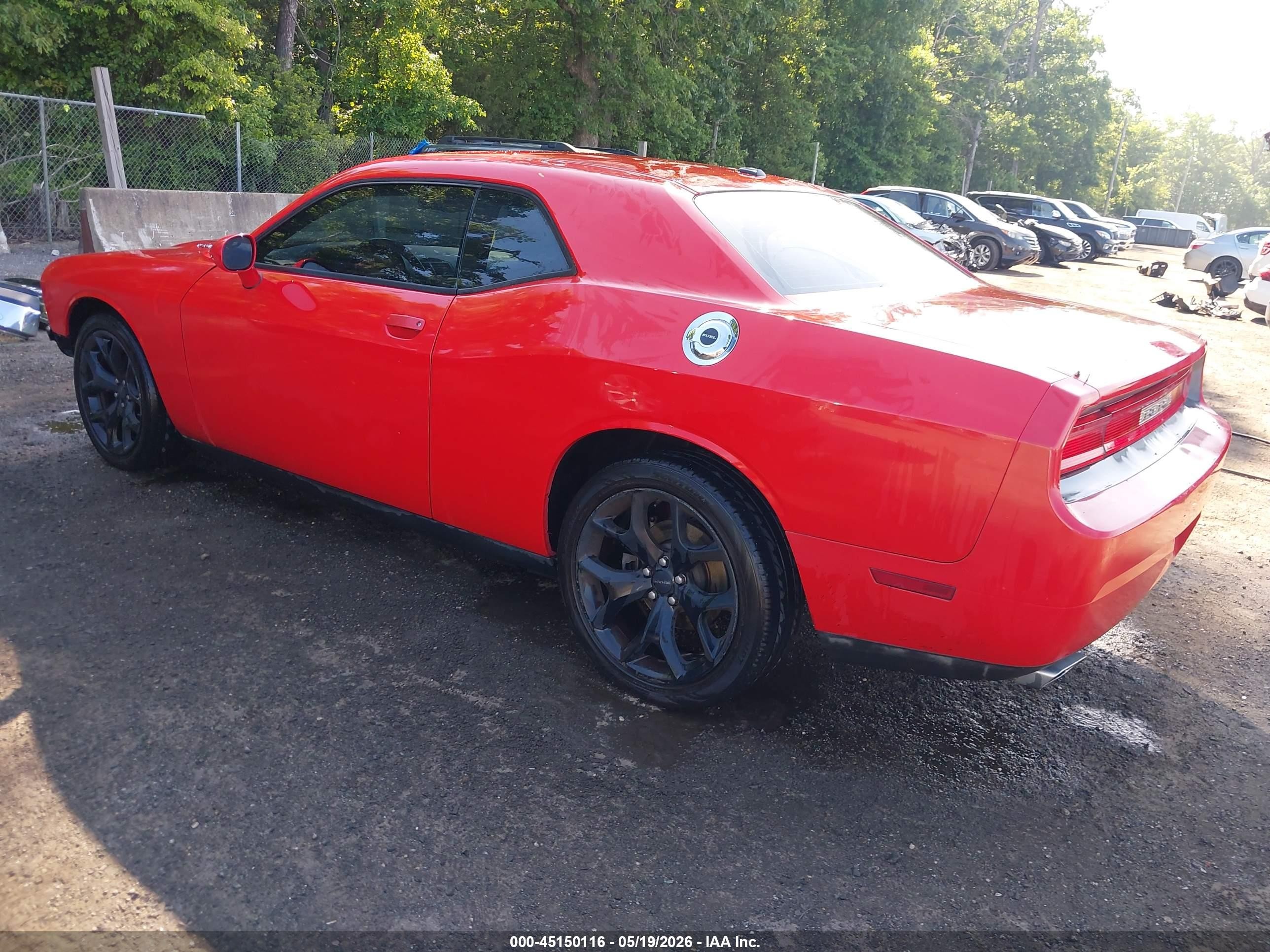 2014 Dodge Challenger R/t Red vin: 2C3CDYBT3EH307452