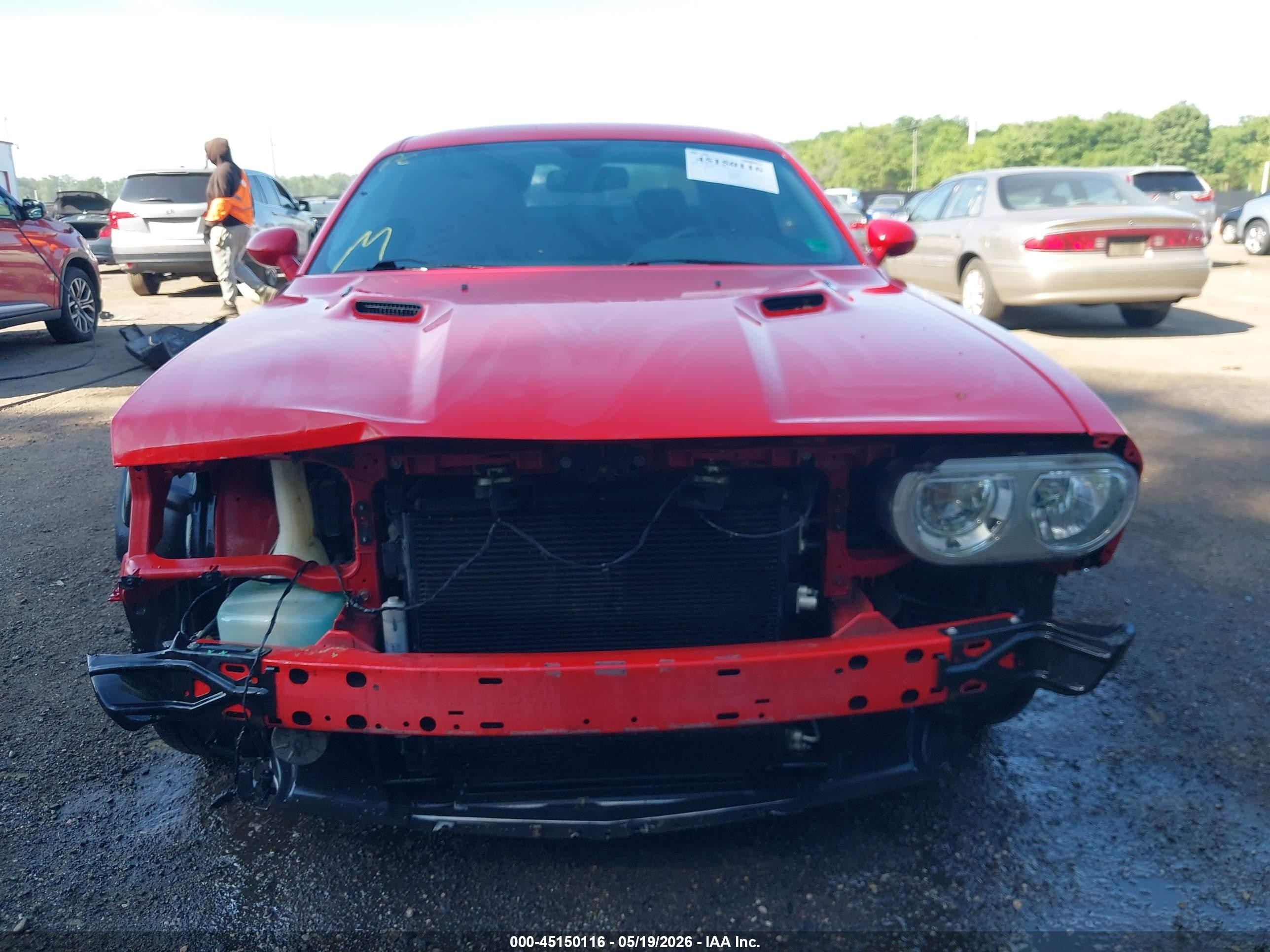 2014 Dodge Challenger R/t Red vin: 2C3CDYBT3EH307452
