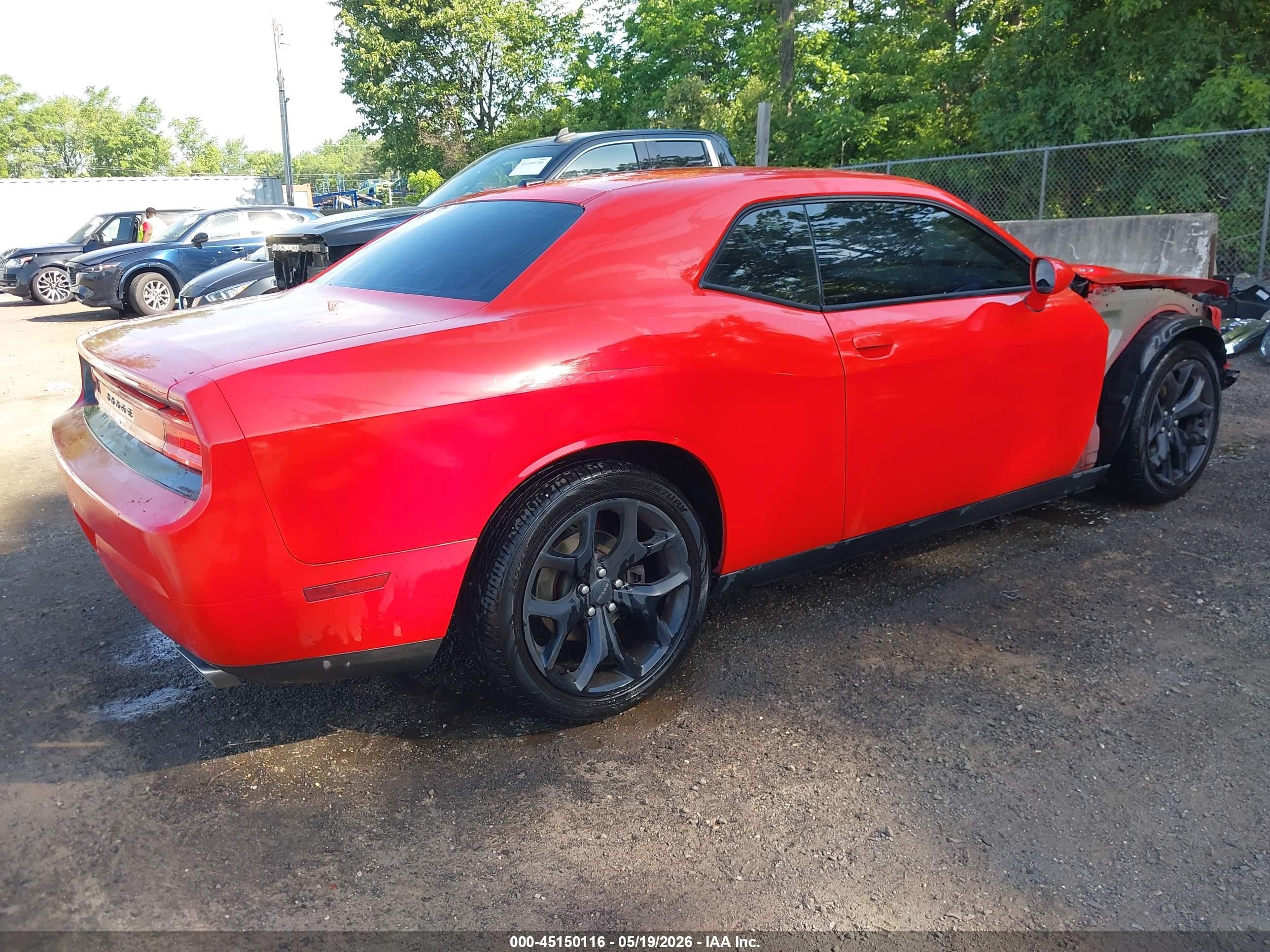 2014 Dodge Challenger R/t Red vin: 2C3CDYBT3EH307452