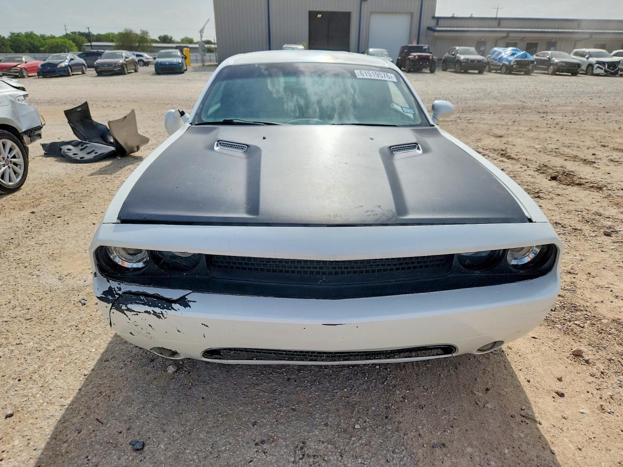 2013 Dodge Challenger R/t White vin: 2C3CDYBT4DH629029