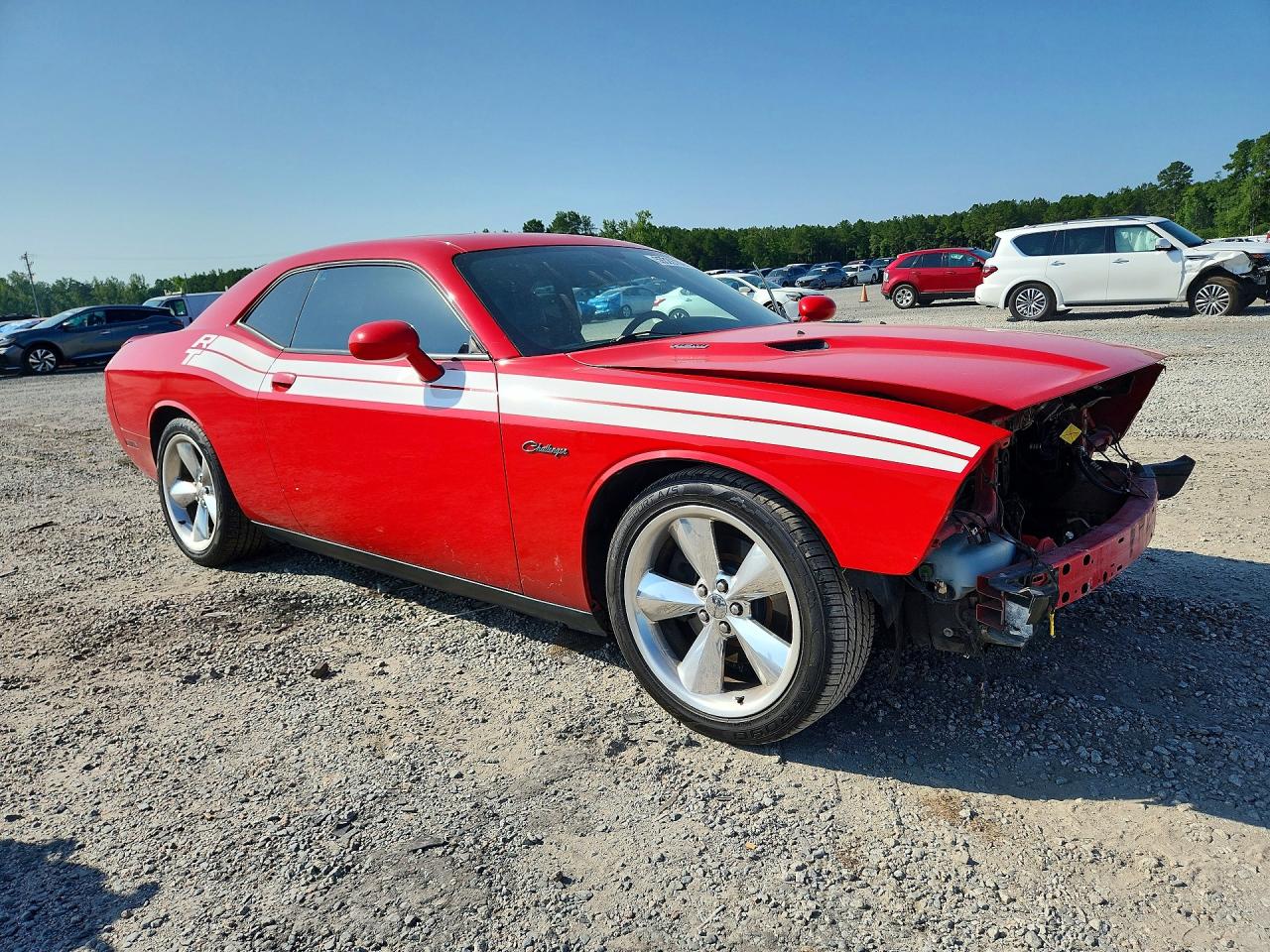 2014 Dodge Challenger R/t Красный vin: 2C3CDYBT4EH110581