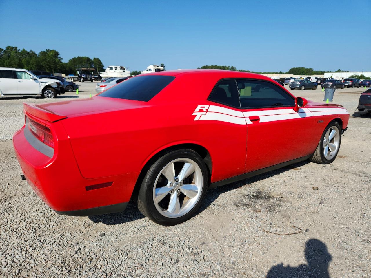 2014 Dodge Challenger R/t Красный vin: 2C3CDYBT4EH110581