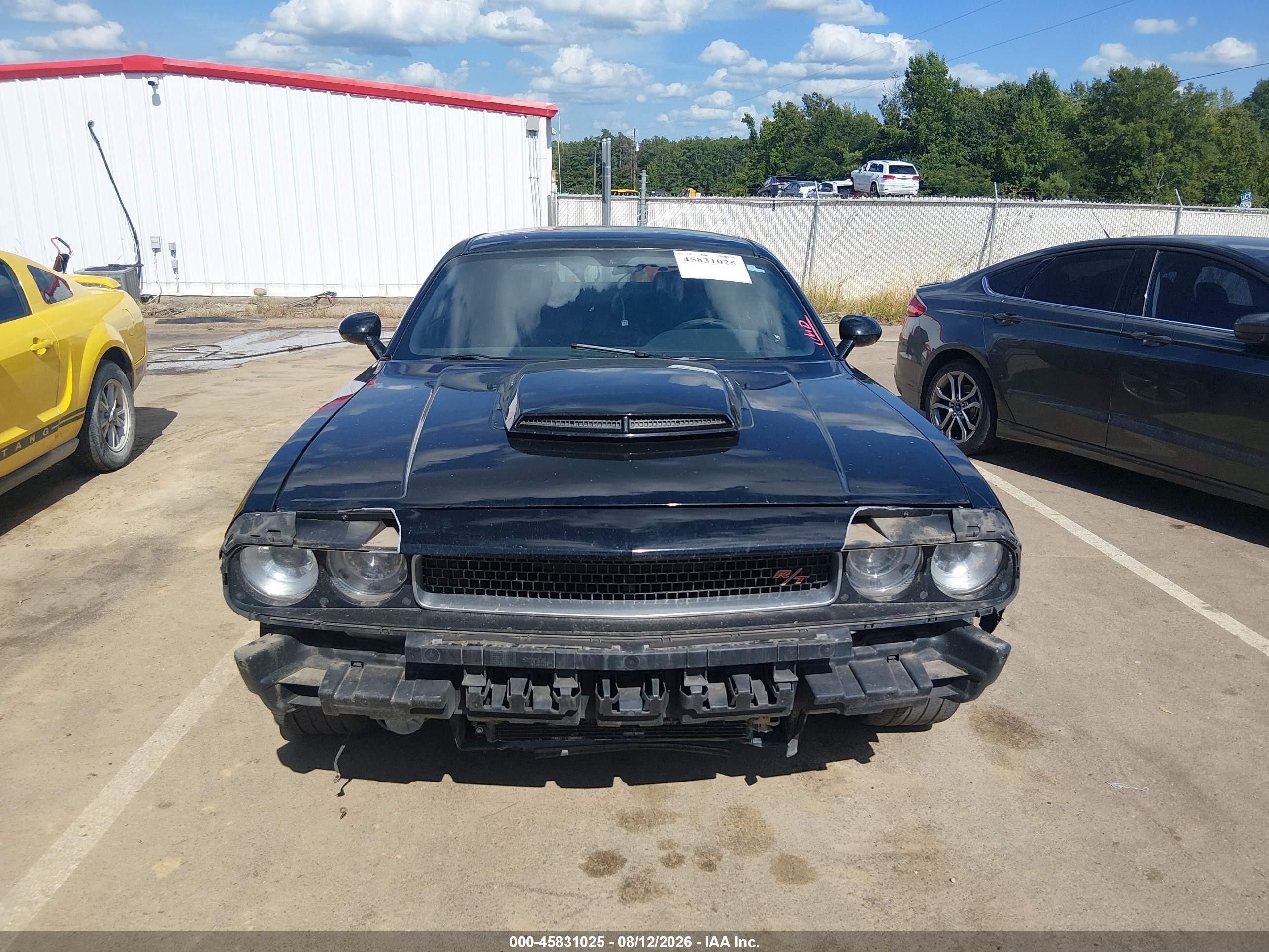 2014 Dodge Challenger R/t Classic Black vin: 2C3CDYBT4EH185572