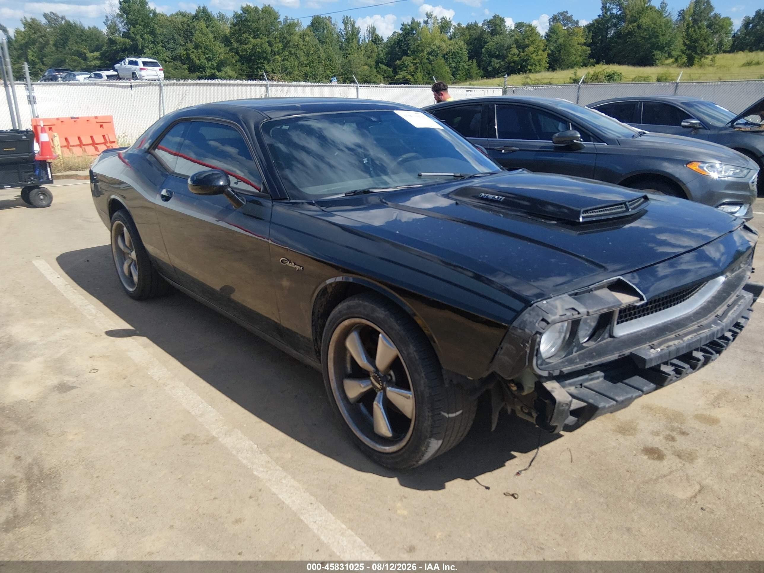 2014 Dodge Challenger R/t Classic Black vin: 2C3CDYBT4EH185572