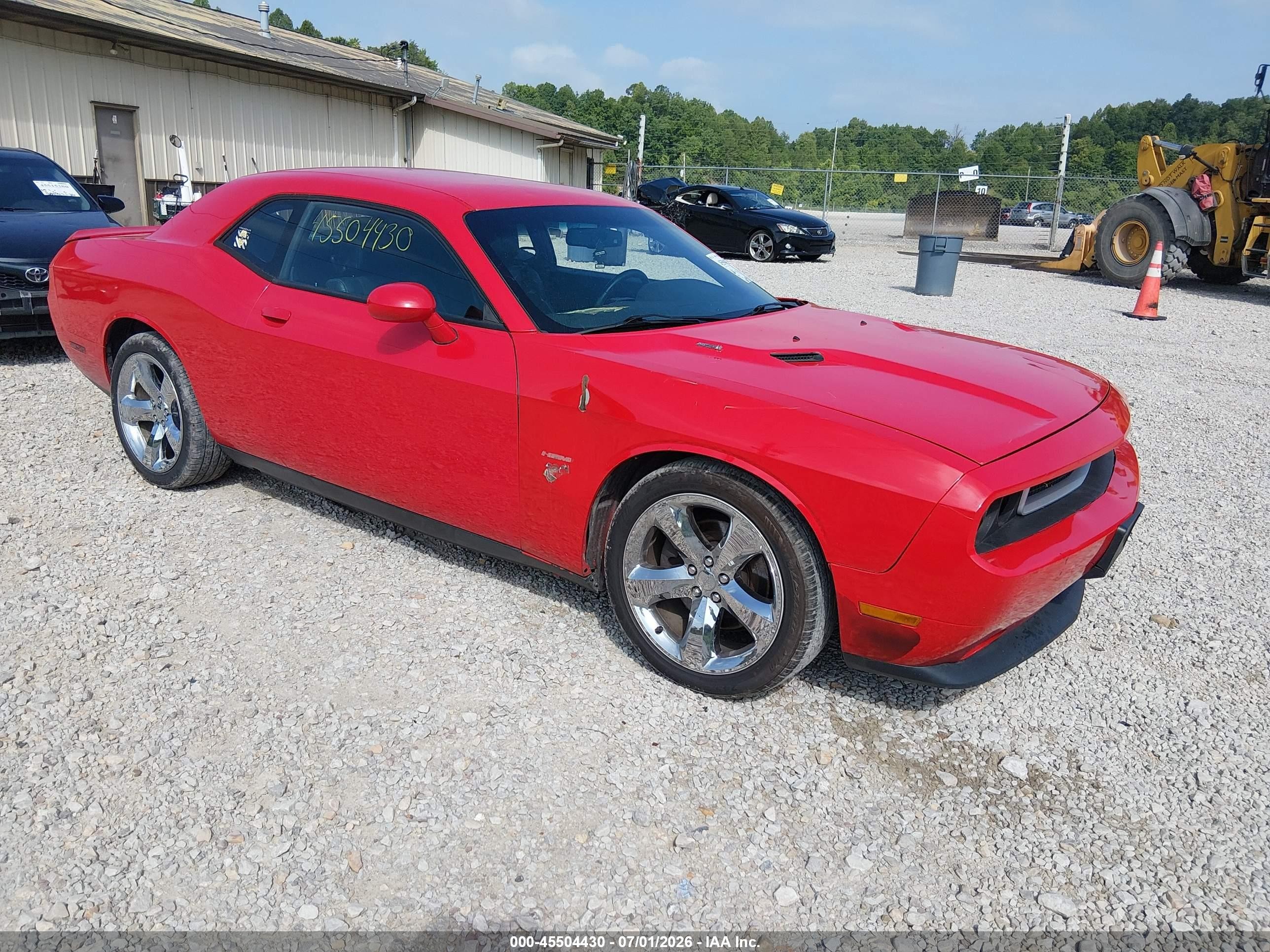 2014 Dodge Challenger R/t Plus Red vin: 2C3CDYBT4EH204511
