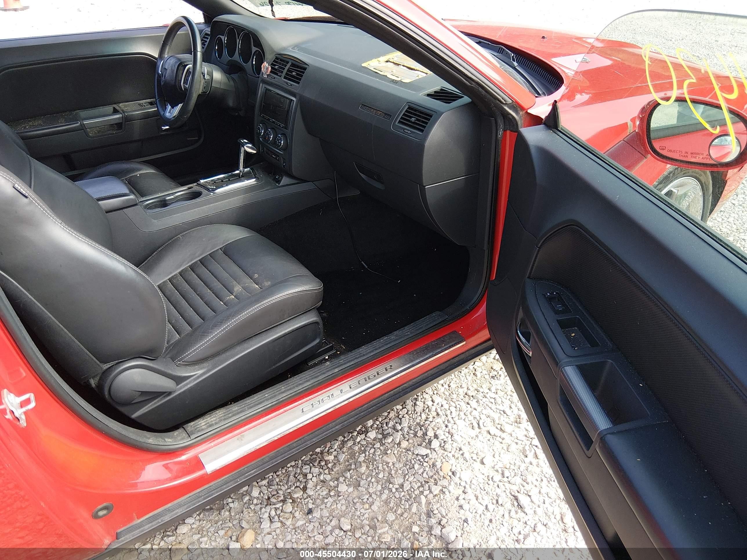2014 Dodge Challenger R/t Plus Red vin: 2C3CDYBT4EH204511