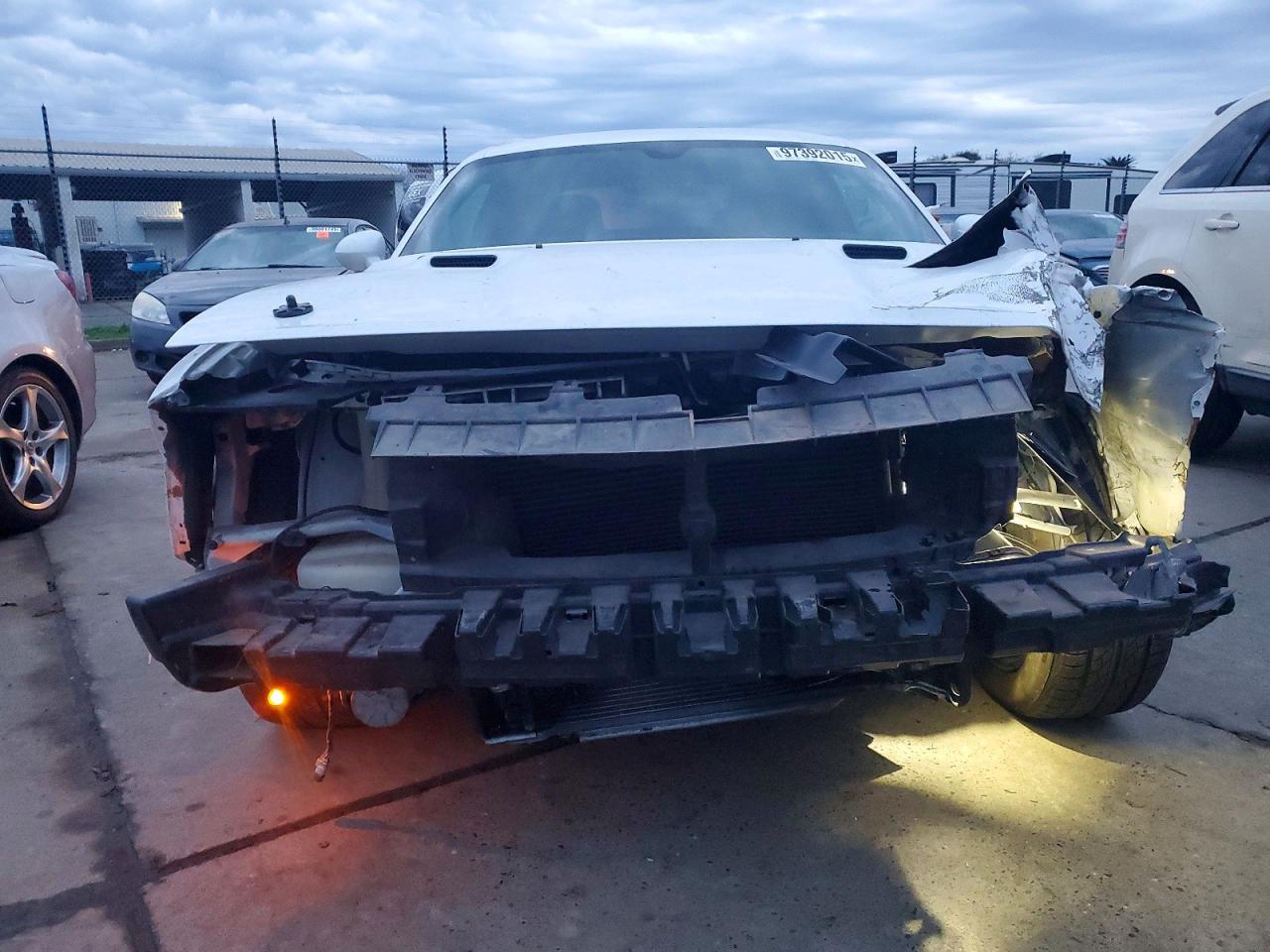 2014 Dodge Challenger R/t White vin: 2C3CDYBT4EH231837