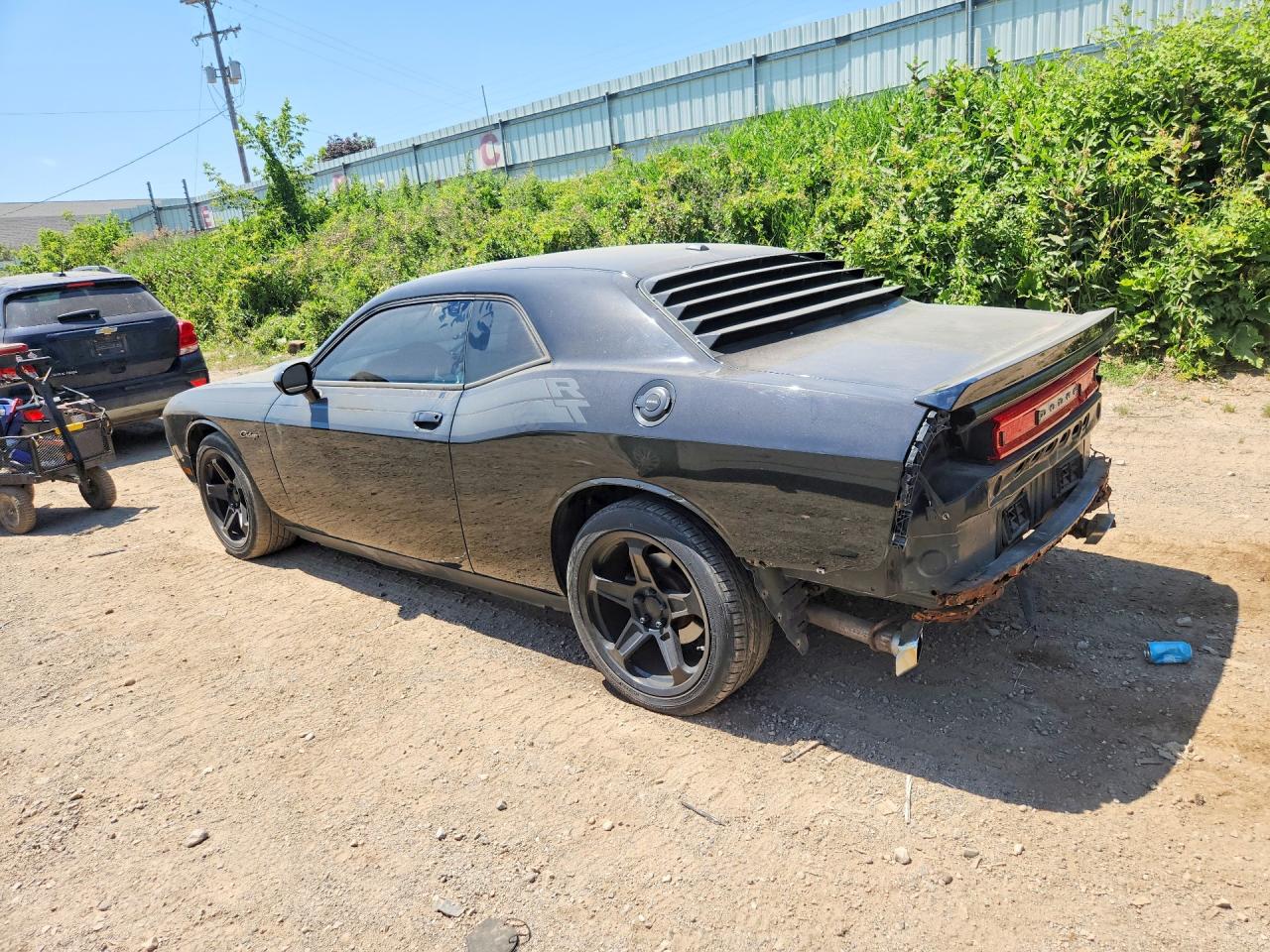 2014 Dodge Challenger R/t Black vin: 2C3CDYBT4EH247312