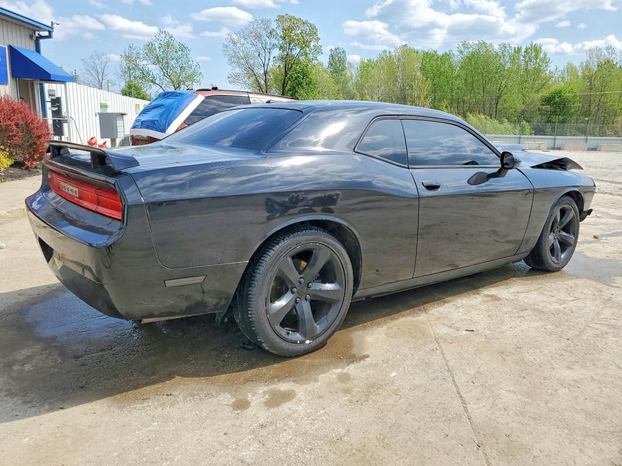 2014 Dodge Challenger R Black vin: 2C3CDYBT4EH284358