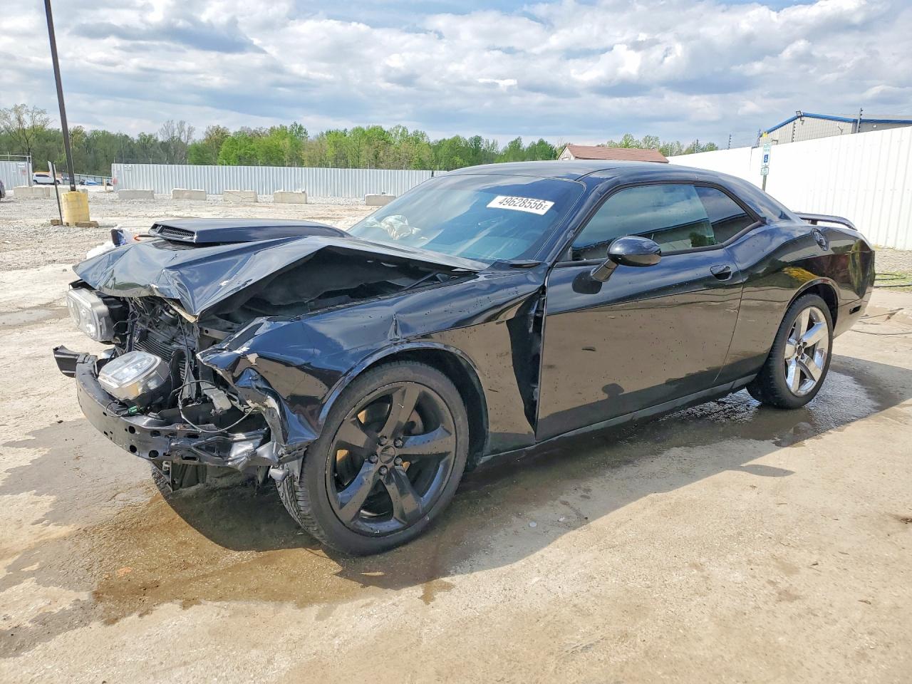 2014 Dodge Challenger R Black vin: 2C3CDYBT4EH284358