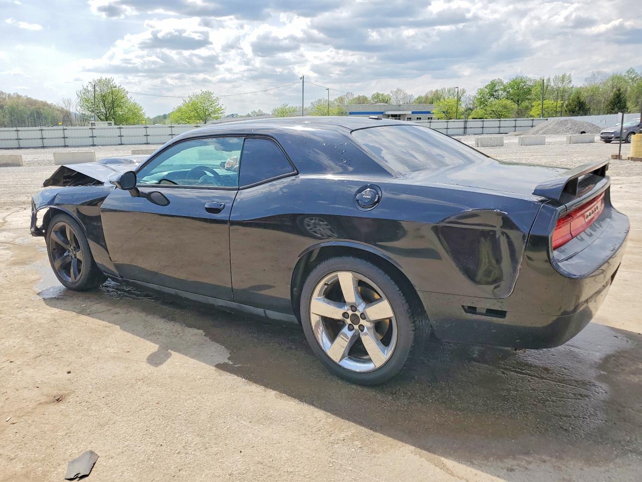 2014 Dodge Challenger R Black vin: 2C3CDYBT4EH284358
