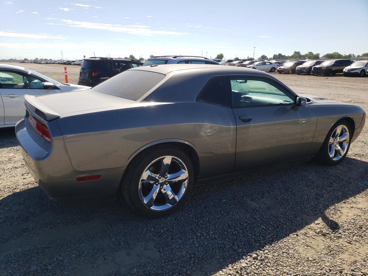 2012 Dodge Challenger R Gray vin: 2C3CDYBT5CH144025