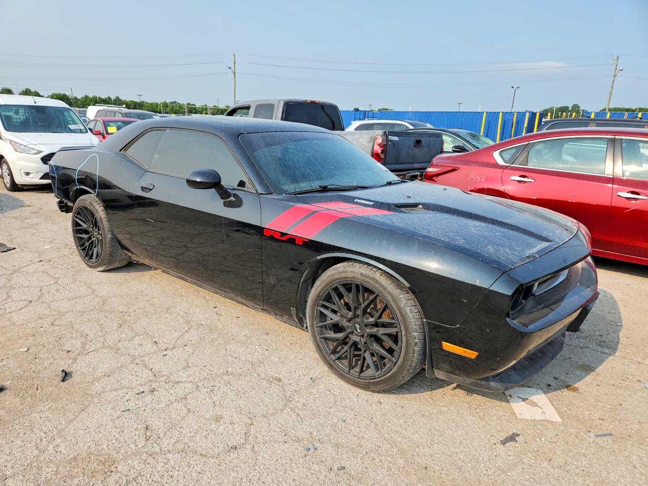 2012 Dodge Challenger R/t Black vin: 2C3CDYBT5CH214347