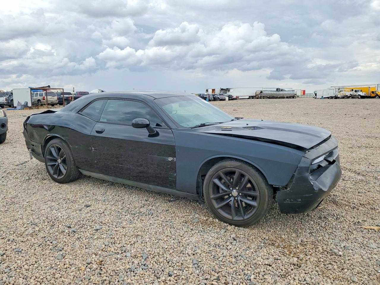 2012 Dodge Challenger R Black vin: 2C3CDYBT5CH244111