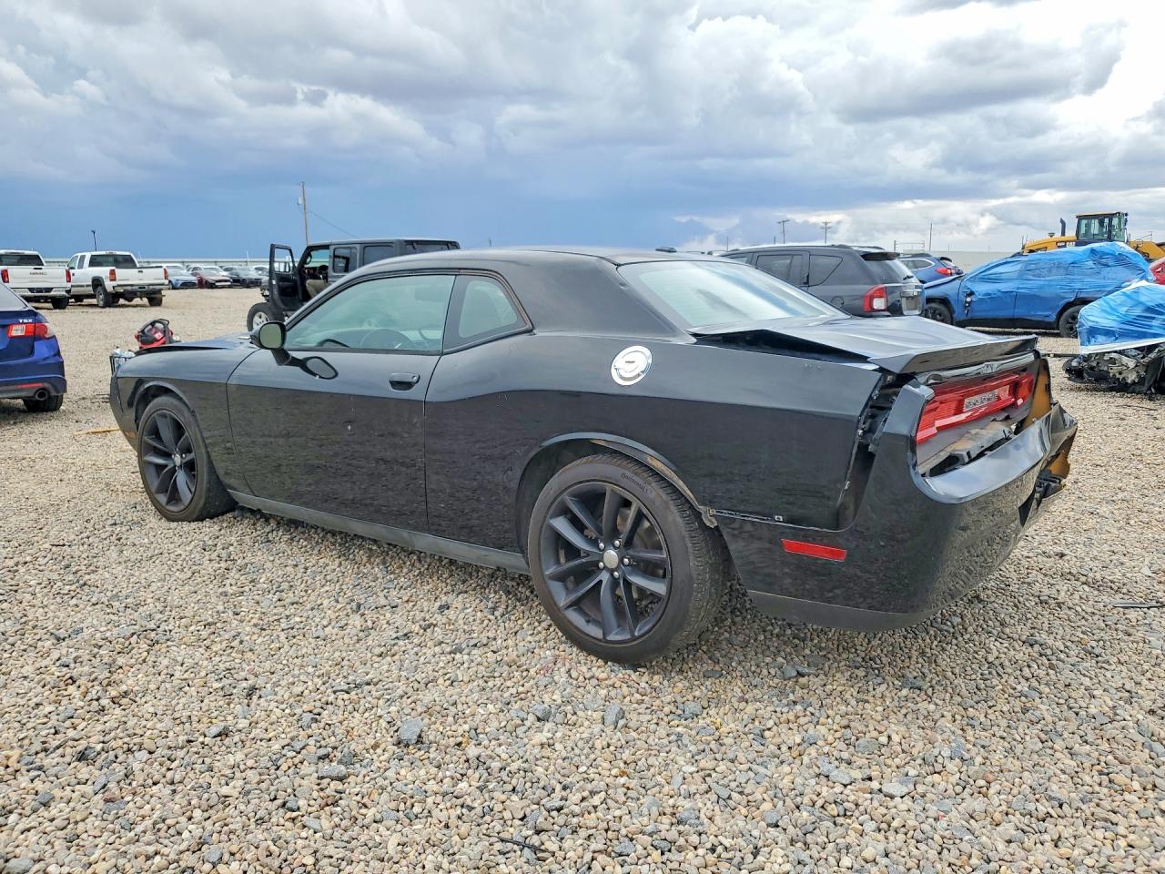 2012 Dodge Challenger R Black vin: 2C3CDYBT5CH244111
