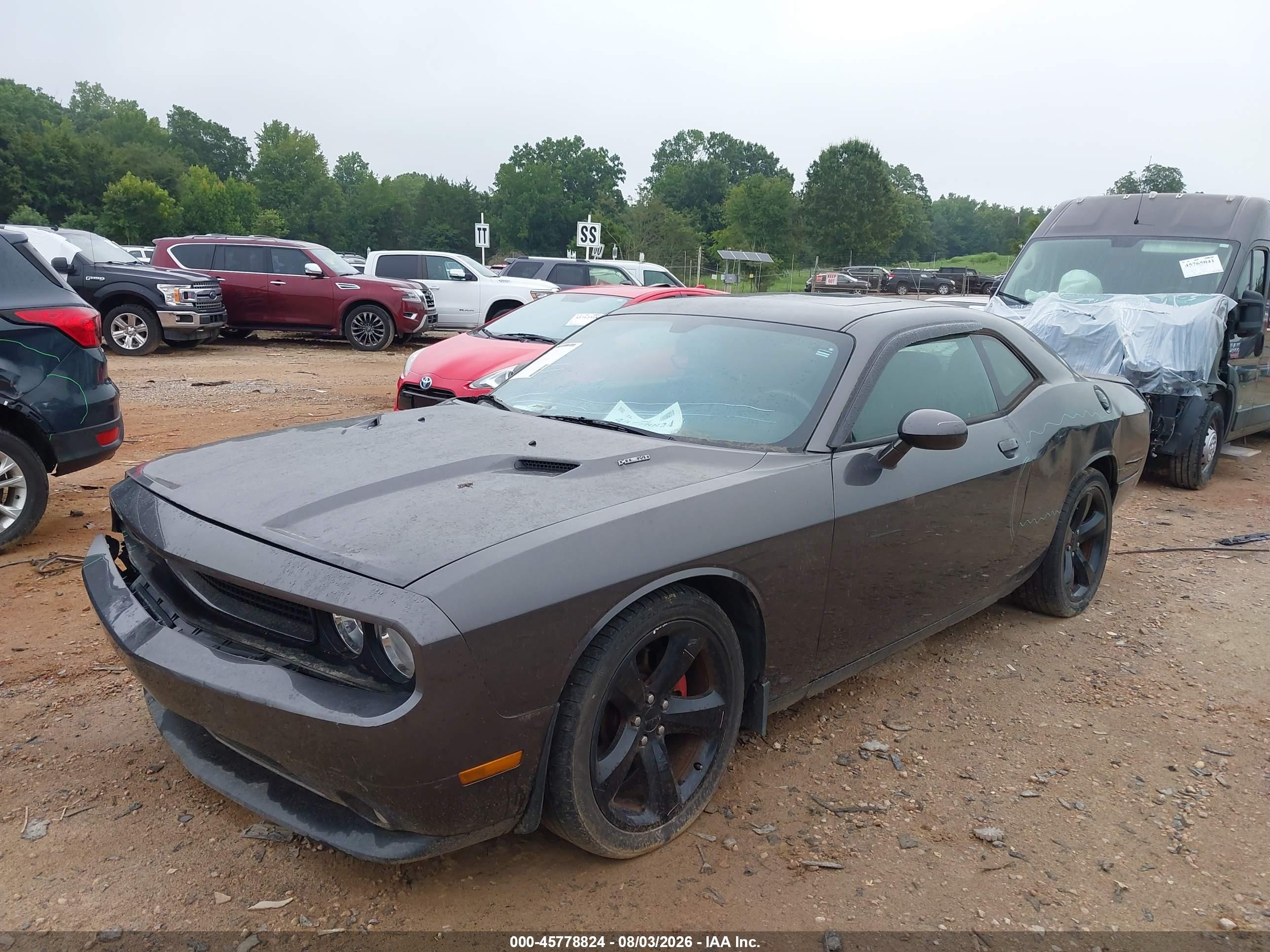 2014 Dodge Challenger R/t Gray vin: 2C3CDYBT5EH104384