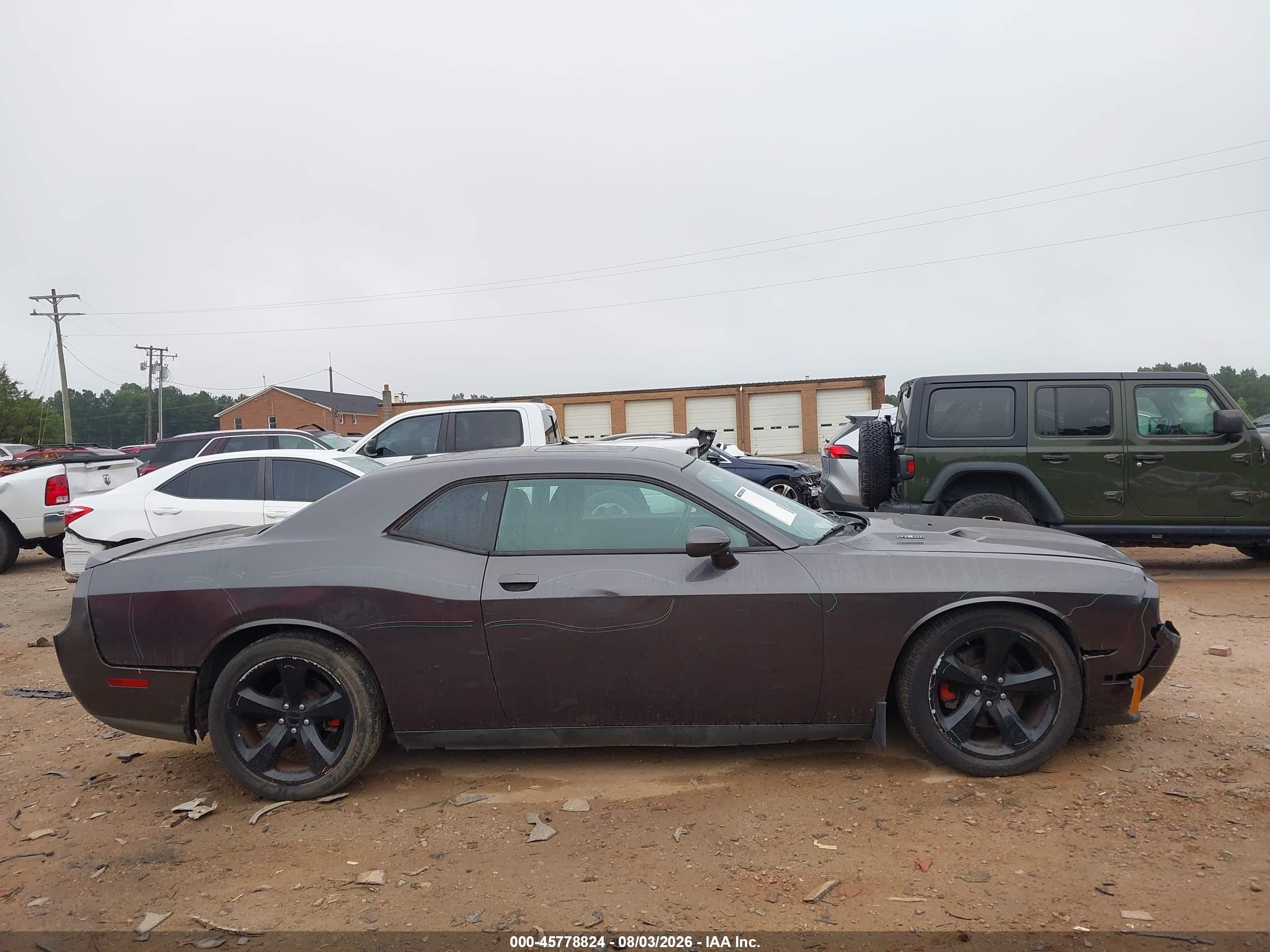 2014 Dodge Challenger R/t Gray vin: 2C3CDYBT5EH104384