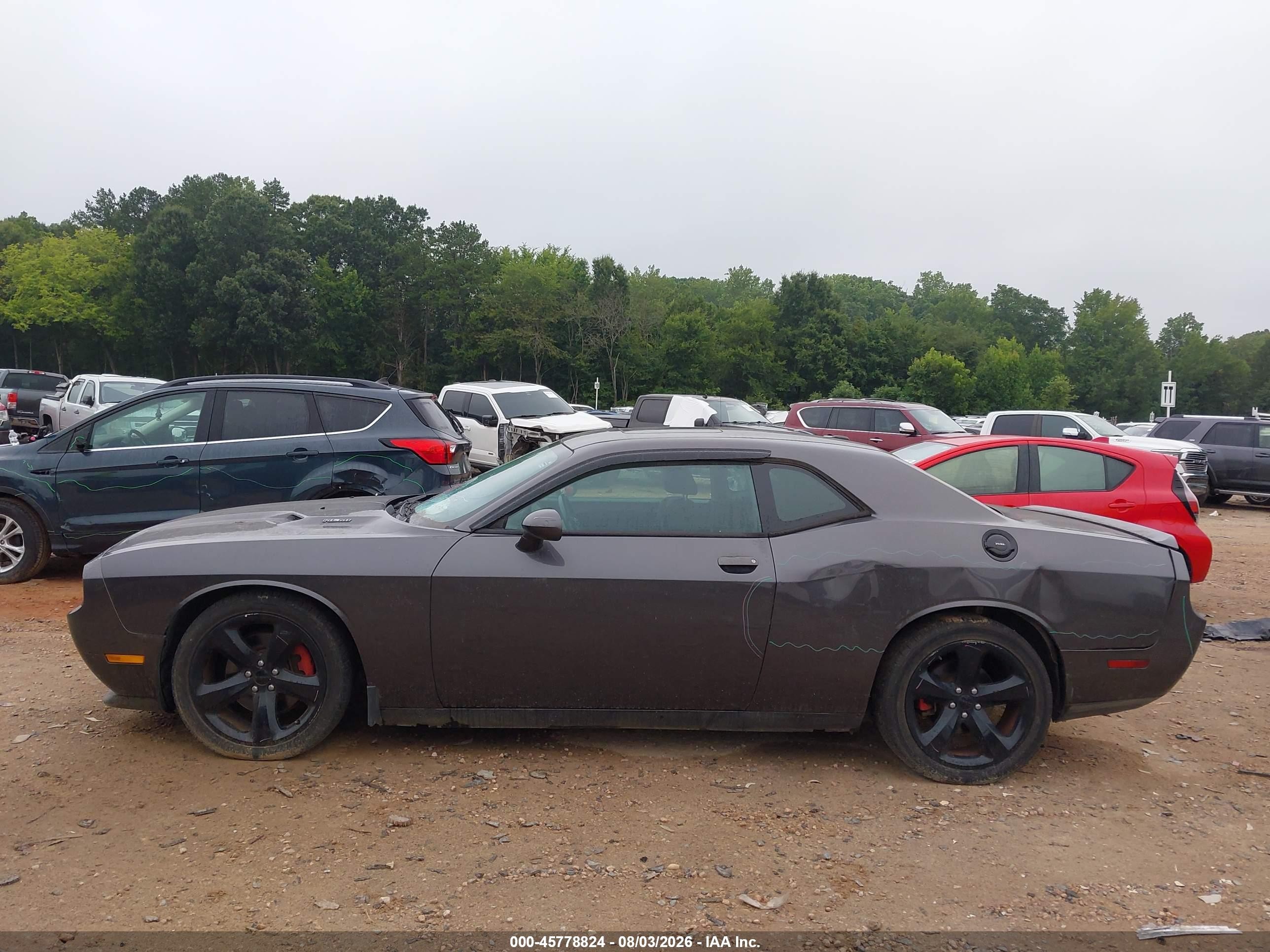 2014 Dodge Challenger R/t Gray vin: 2C3CDYBT5EH104384