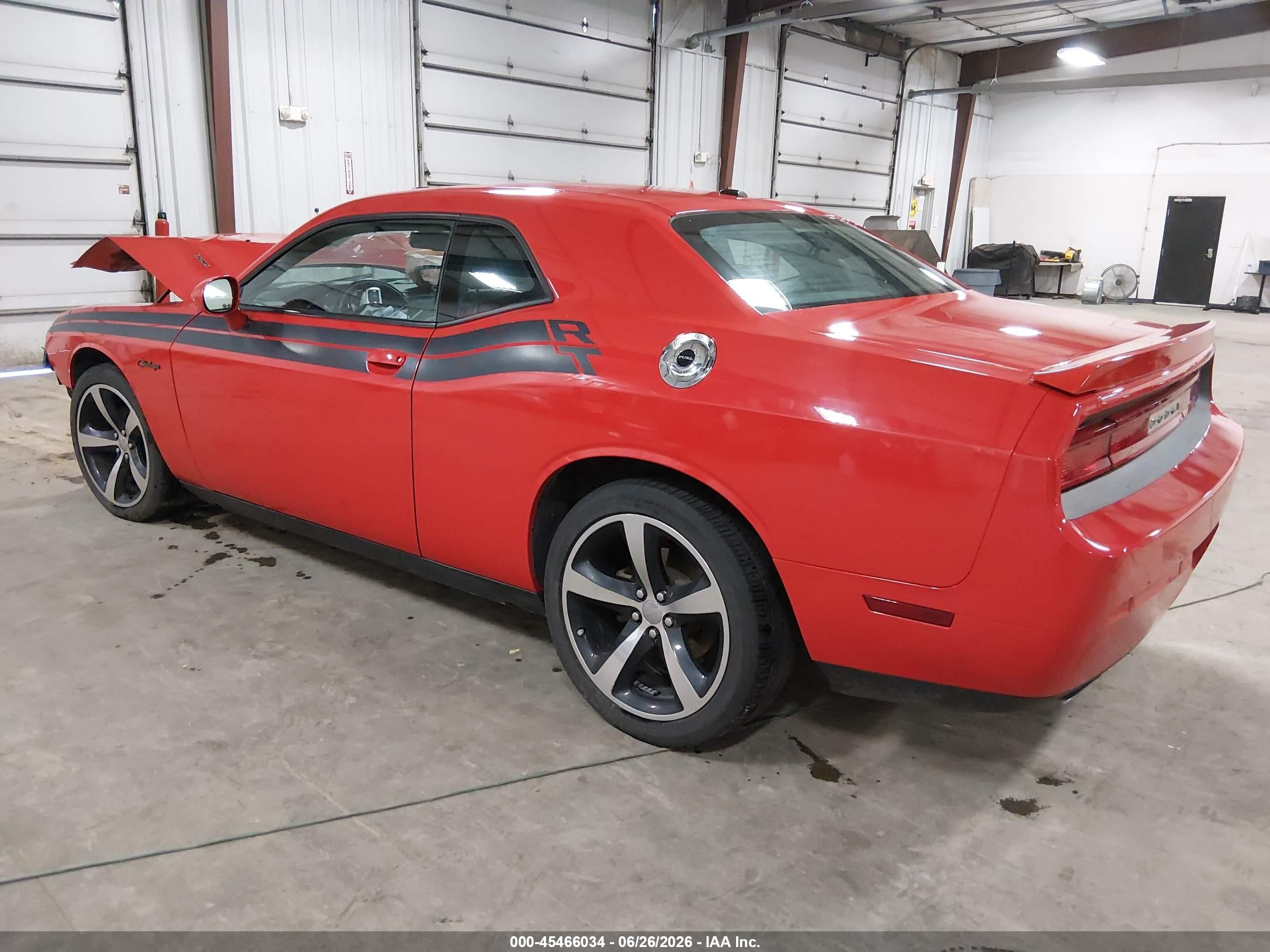 2014 Dodge Challenger R/t Classic Red vin: 2C3CDYBT5EH139510