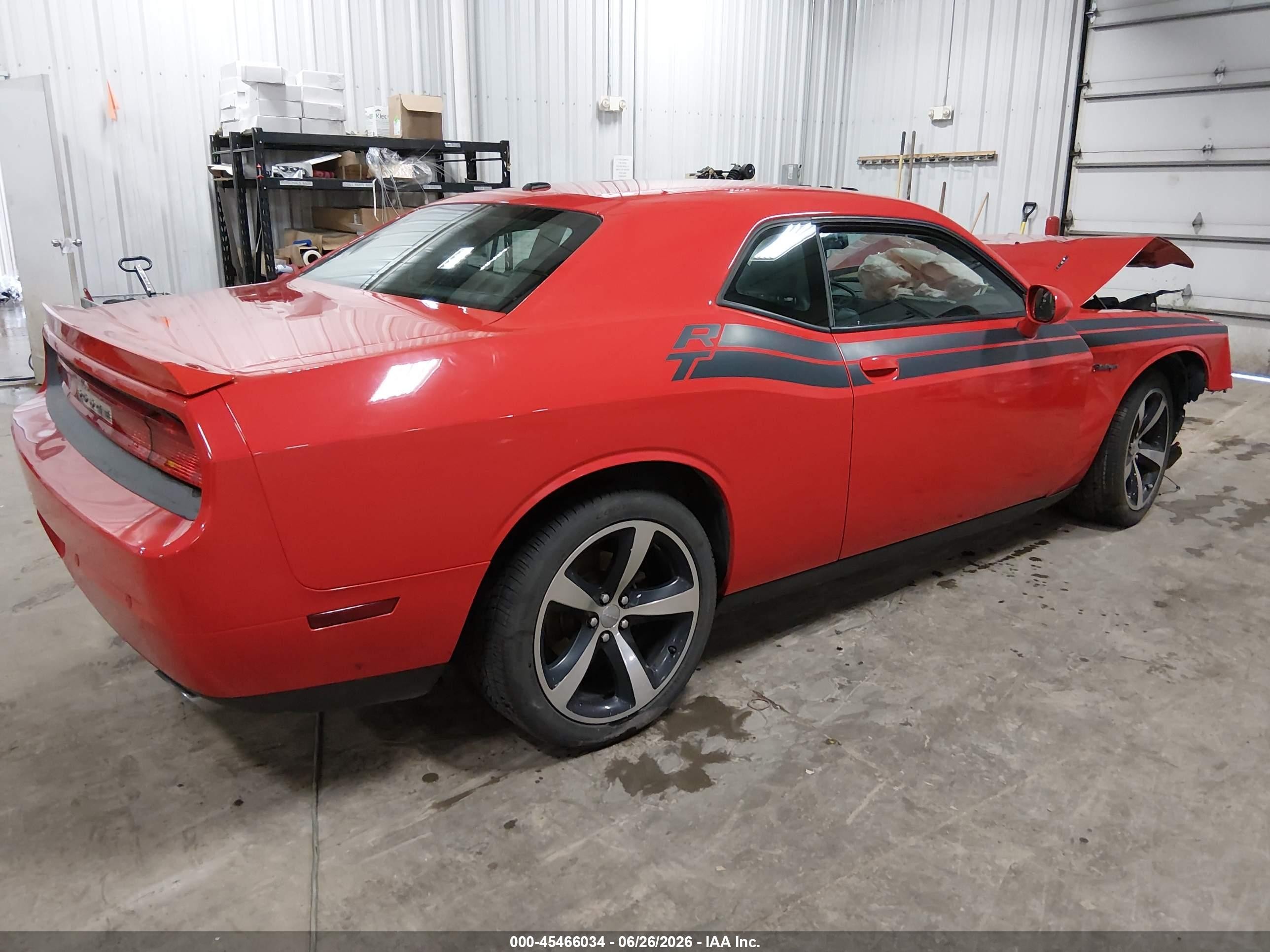 2014 Dodge Challenger R/t Classic Red vin: 2C3CDYBT5EH139510