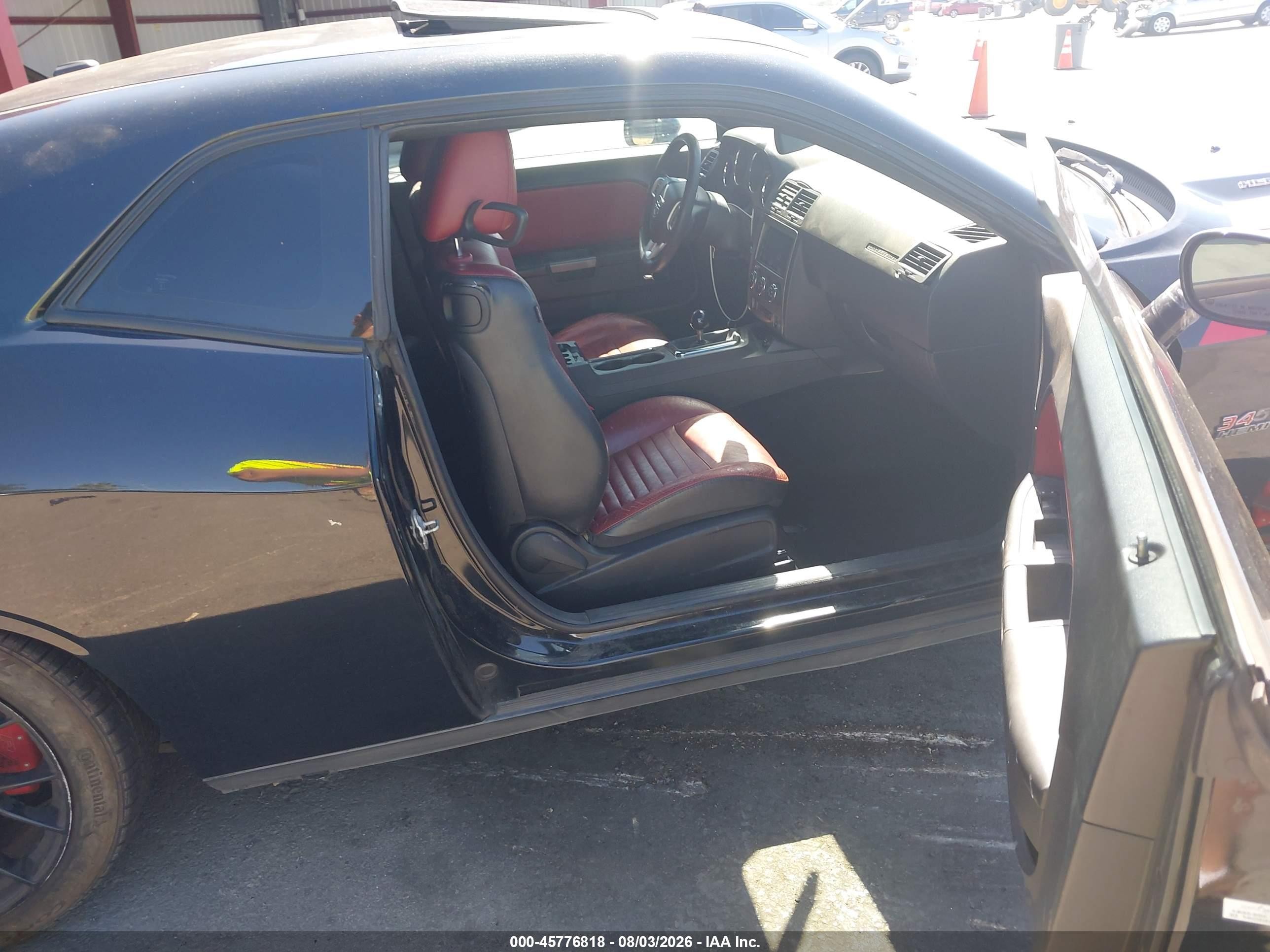 2014 Dodge Challenger R/t Plus Black vin: 2C3CDYBT5EH165203