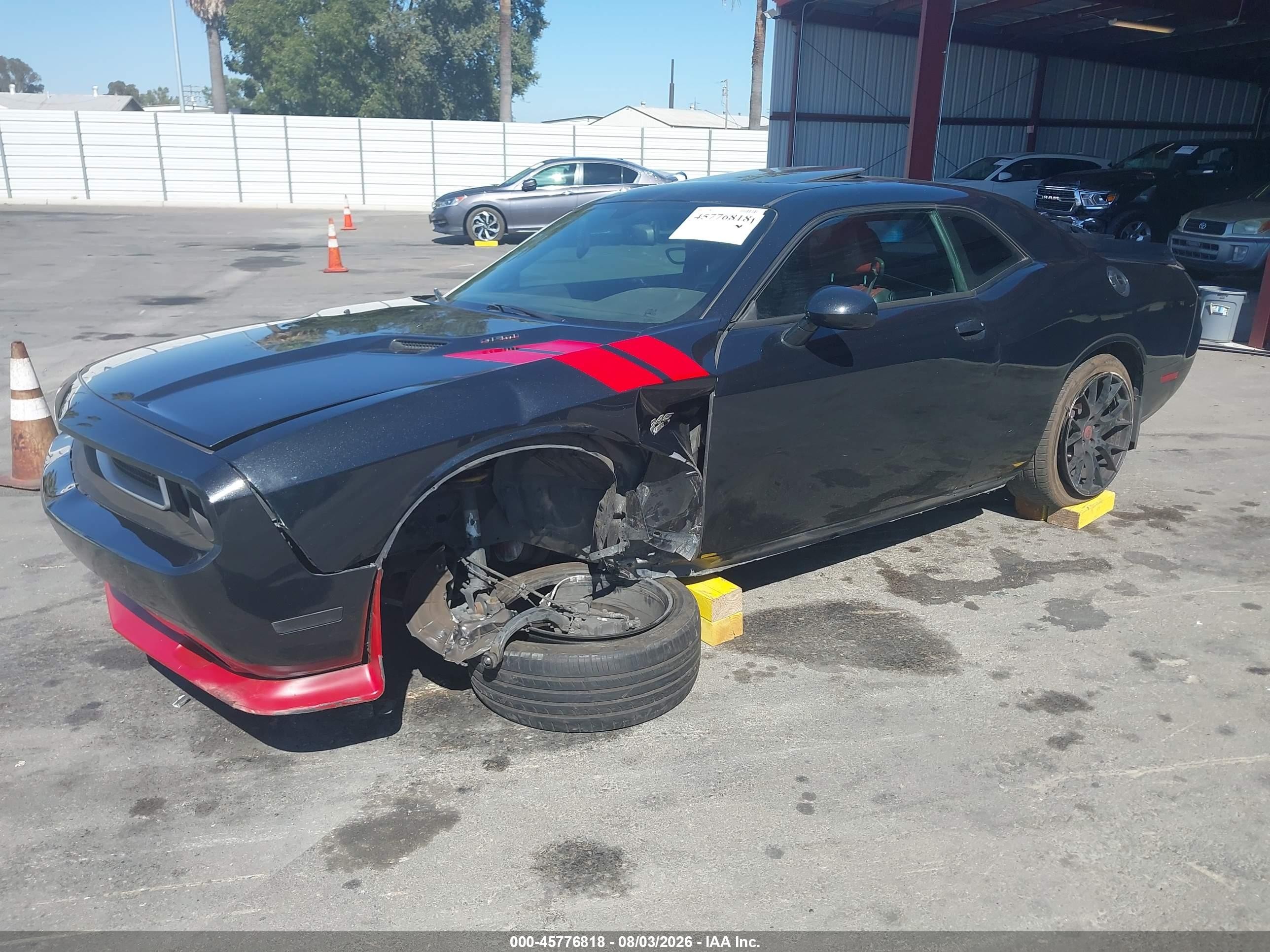 2014 Dodge Challenger R/t Plus Black vin: 2C3CDYBT5EH165203