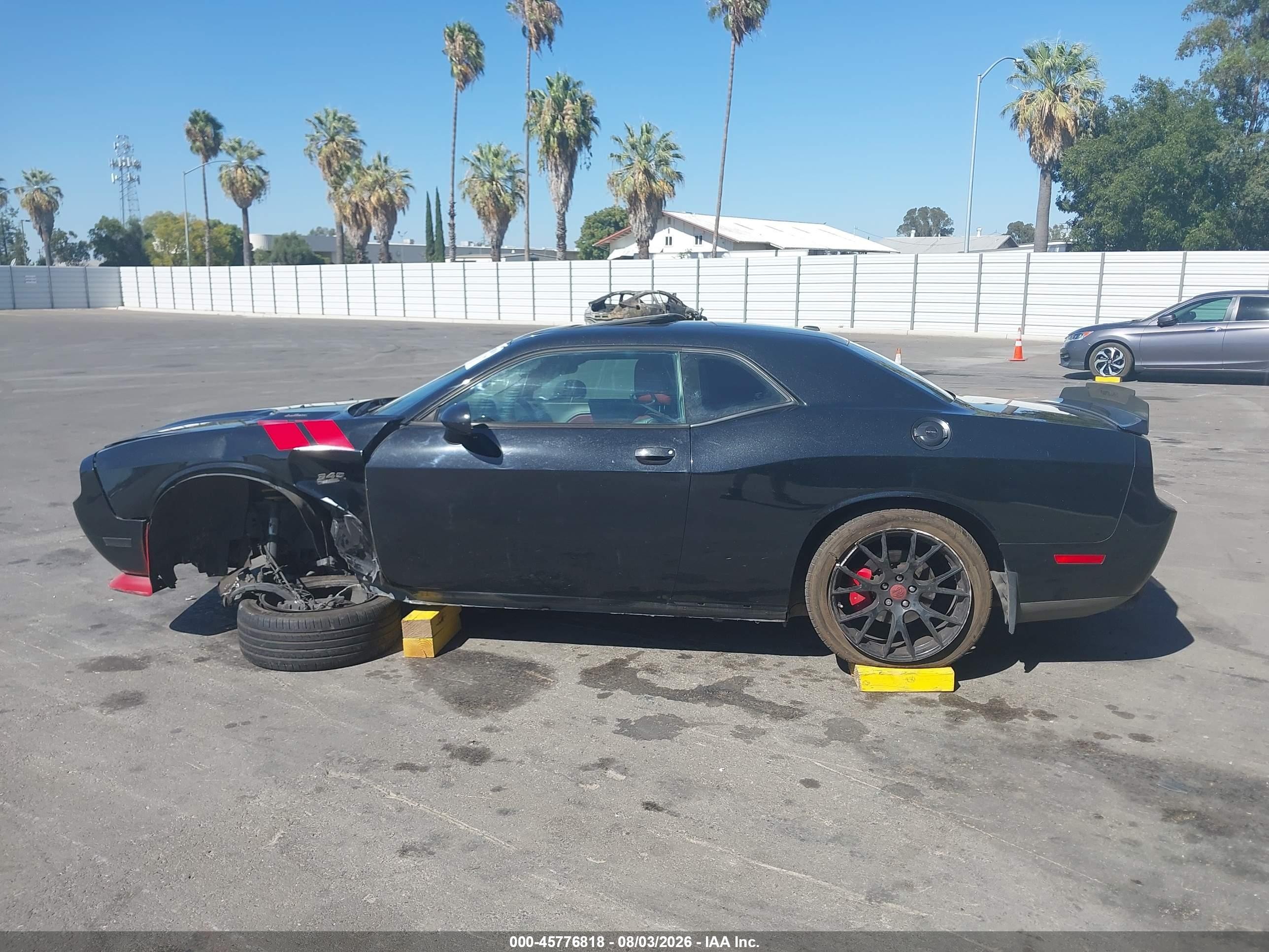 2014 Dodge Challenger R/t Plus Black vin: 2C3CDYBT5EH165203