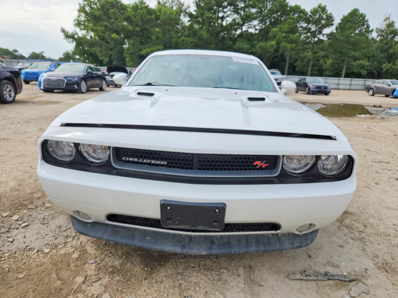 2014 Dodge Challenger R/t White vin: 2C3CDYBT5EH196824
