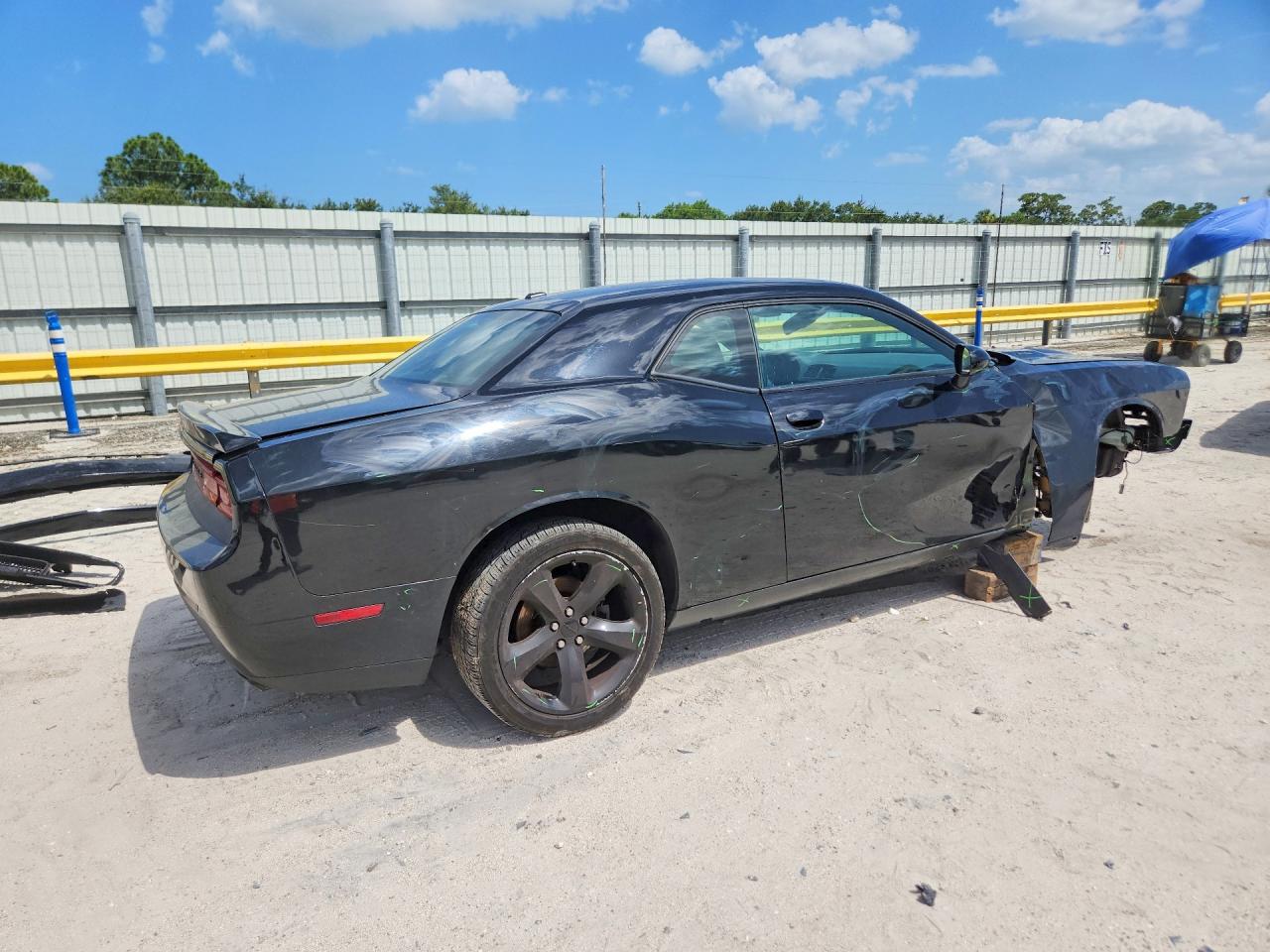 2014 Dodge Challenger R/t Черный vin: 2C3CDYBT5EH261266