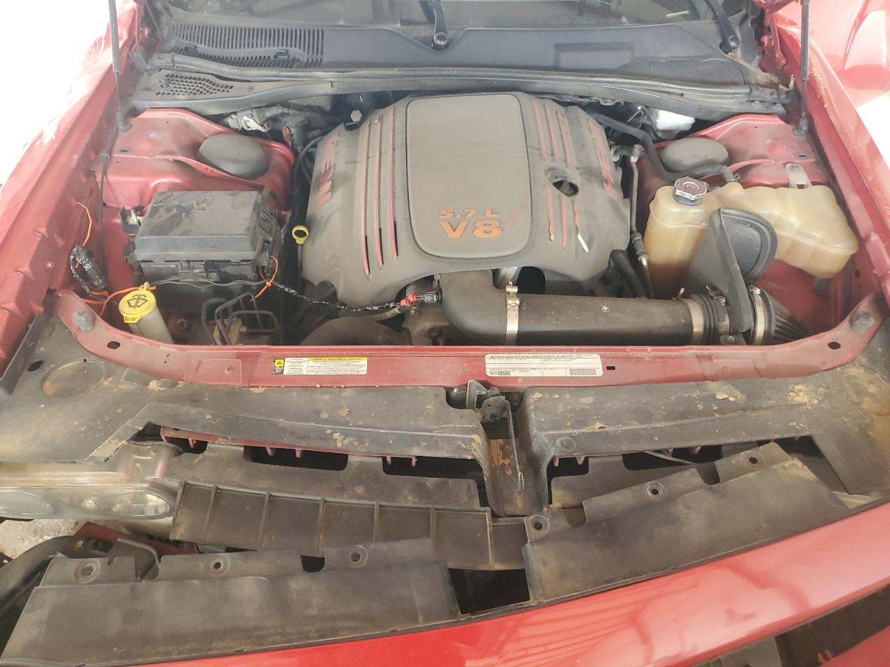 2012 Dodge Challenger R/t Red vin: 2C3CDYBT6CH104228