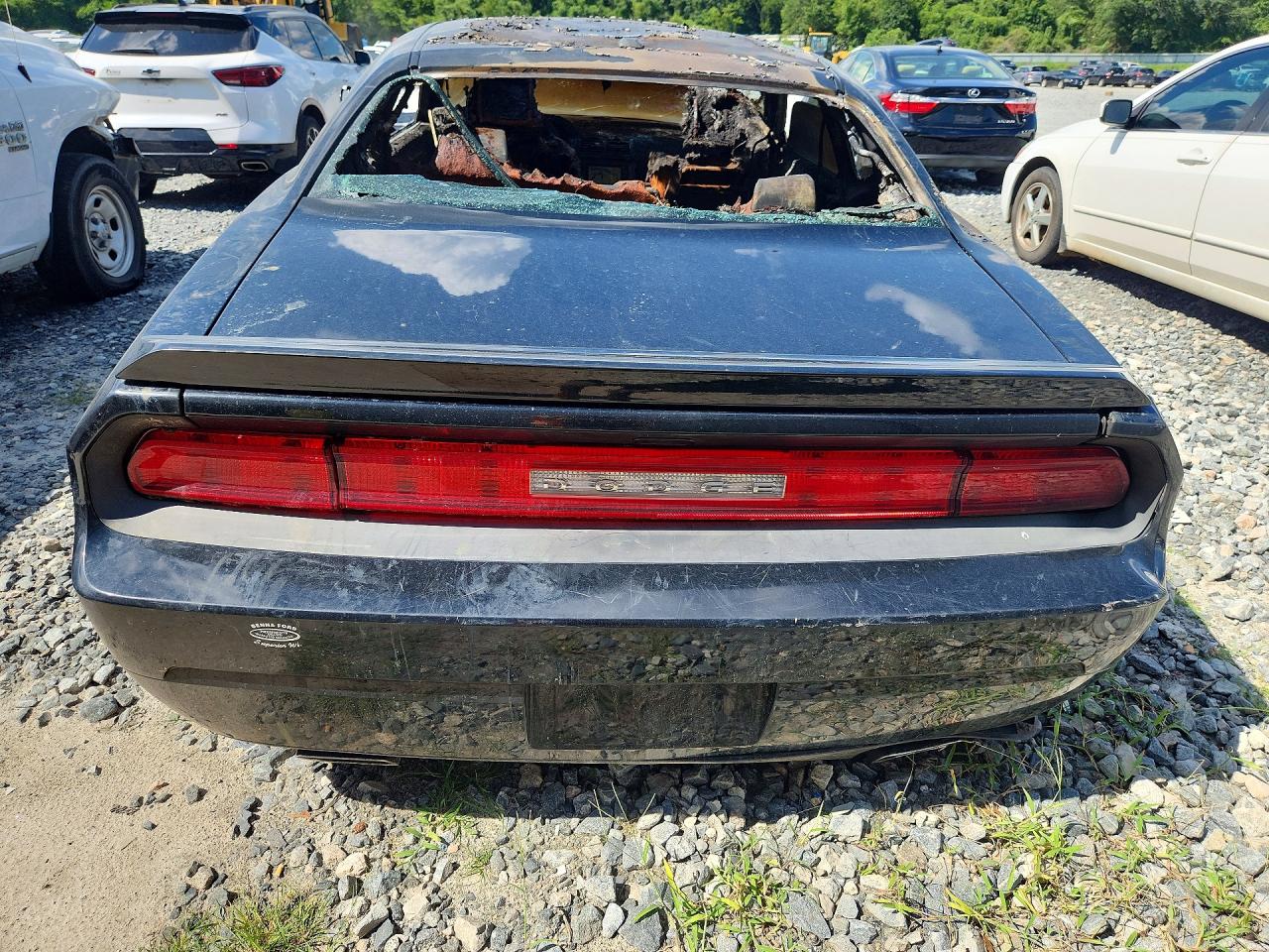 2012 Dodge Challenger R/t Black vin: 2C3CDYBT6CH120932