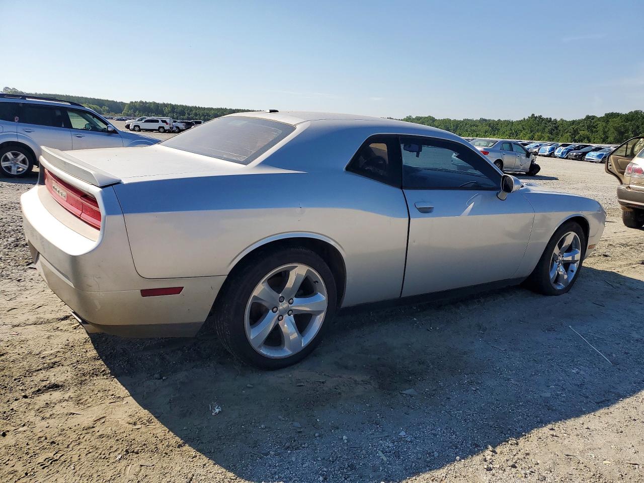 2012 Dodge Challenger R/t Silver vin: 2C3CDYBT6CH198790