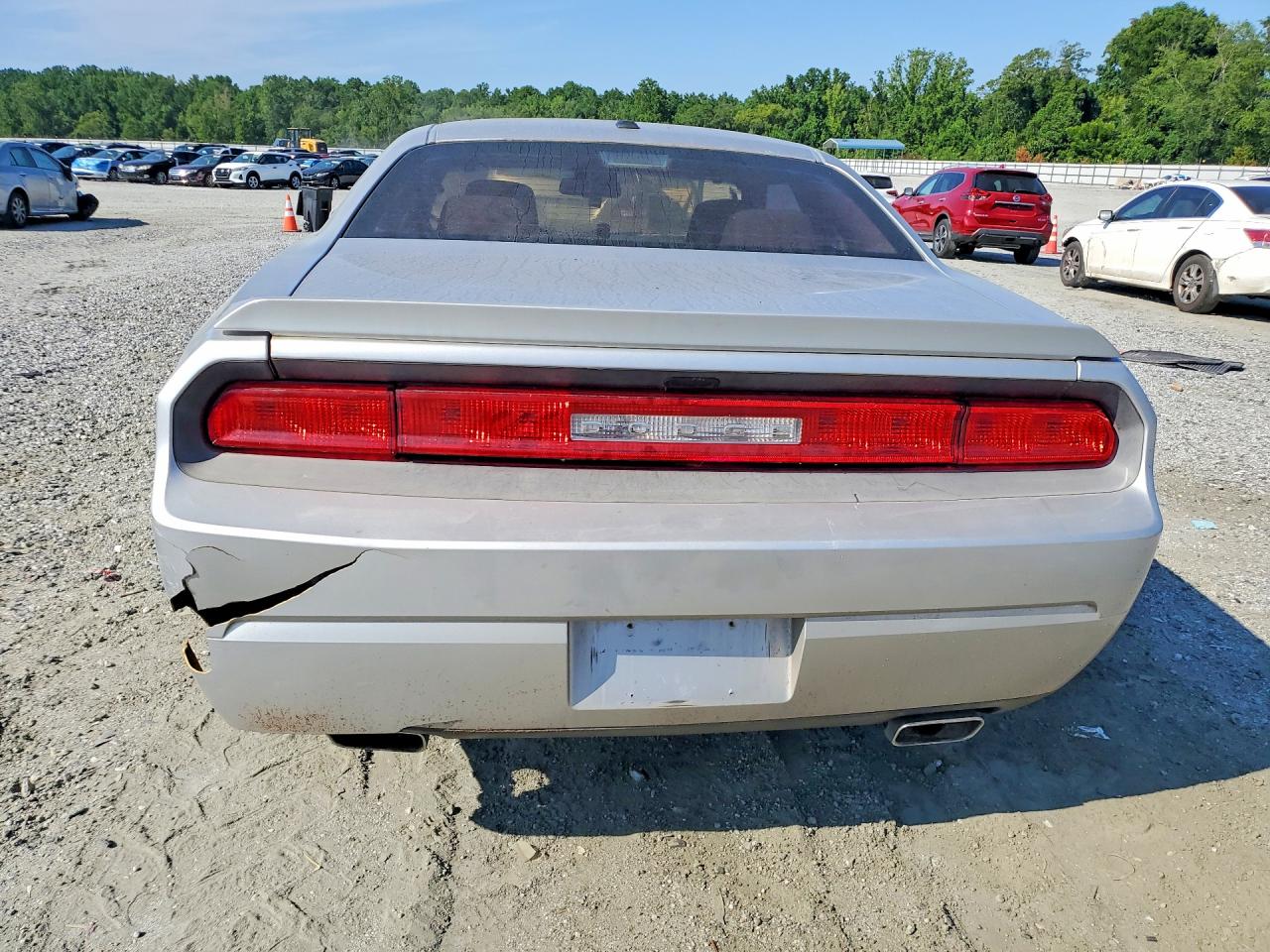 2012 Dodge Challenger R/t Silver vin: 2C3CDYBT6CH198790