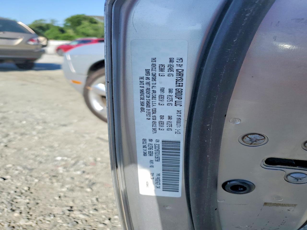 2012 Dodge Challenger R/t Silver vin: 2C3CDYBT6CH198790