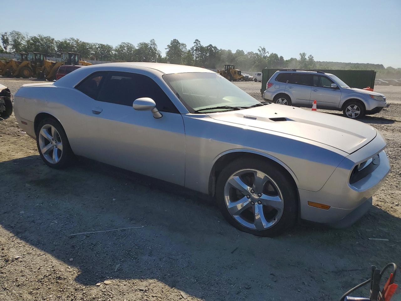 2012 Dodge Challenger R/t Silver vin: 2C3CDYBT6CH198790