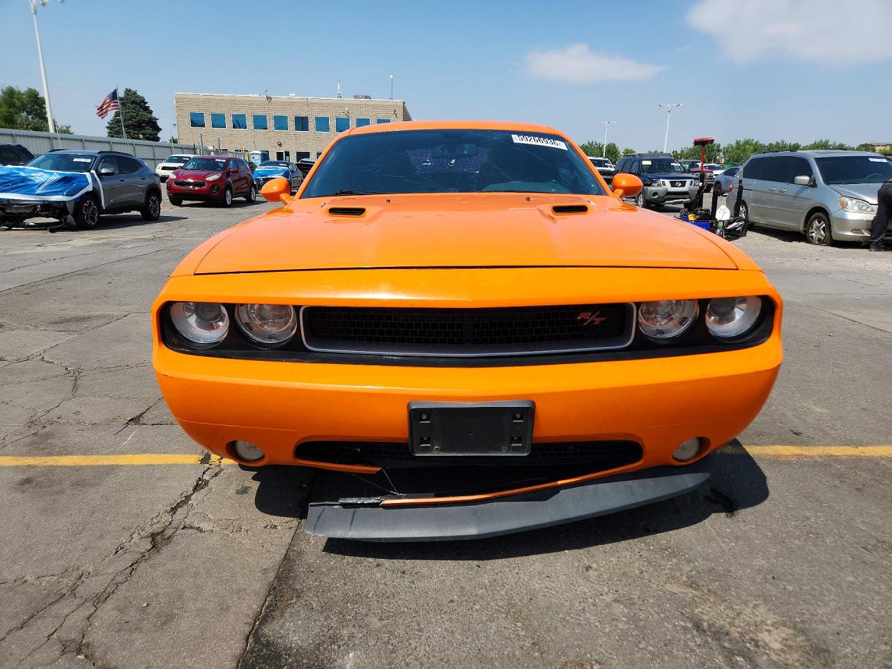 2012 Dodge Challenger R/t Orange vin: 2C3CDYBT6CH280678