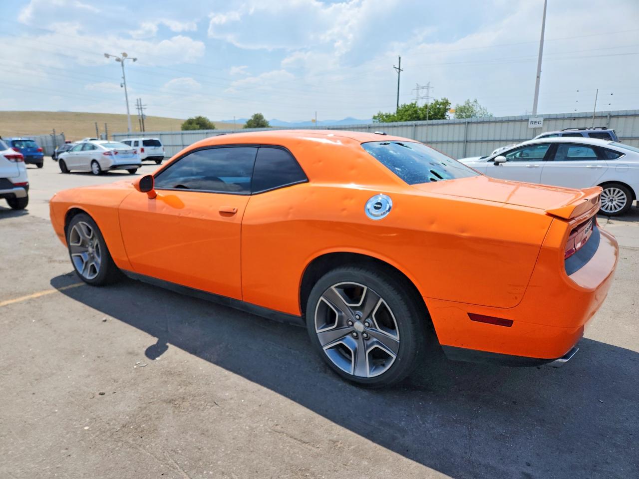 2012 Dodge Challenger R/t Orange vin: 2C3CDYBT6CH280678