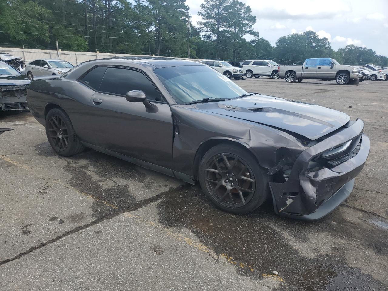 2013 Dodge Challenger R/t Gray vin: 2C3CDYBT6DH549134
