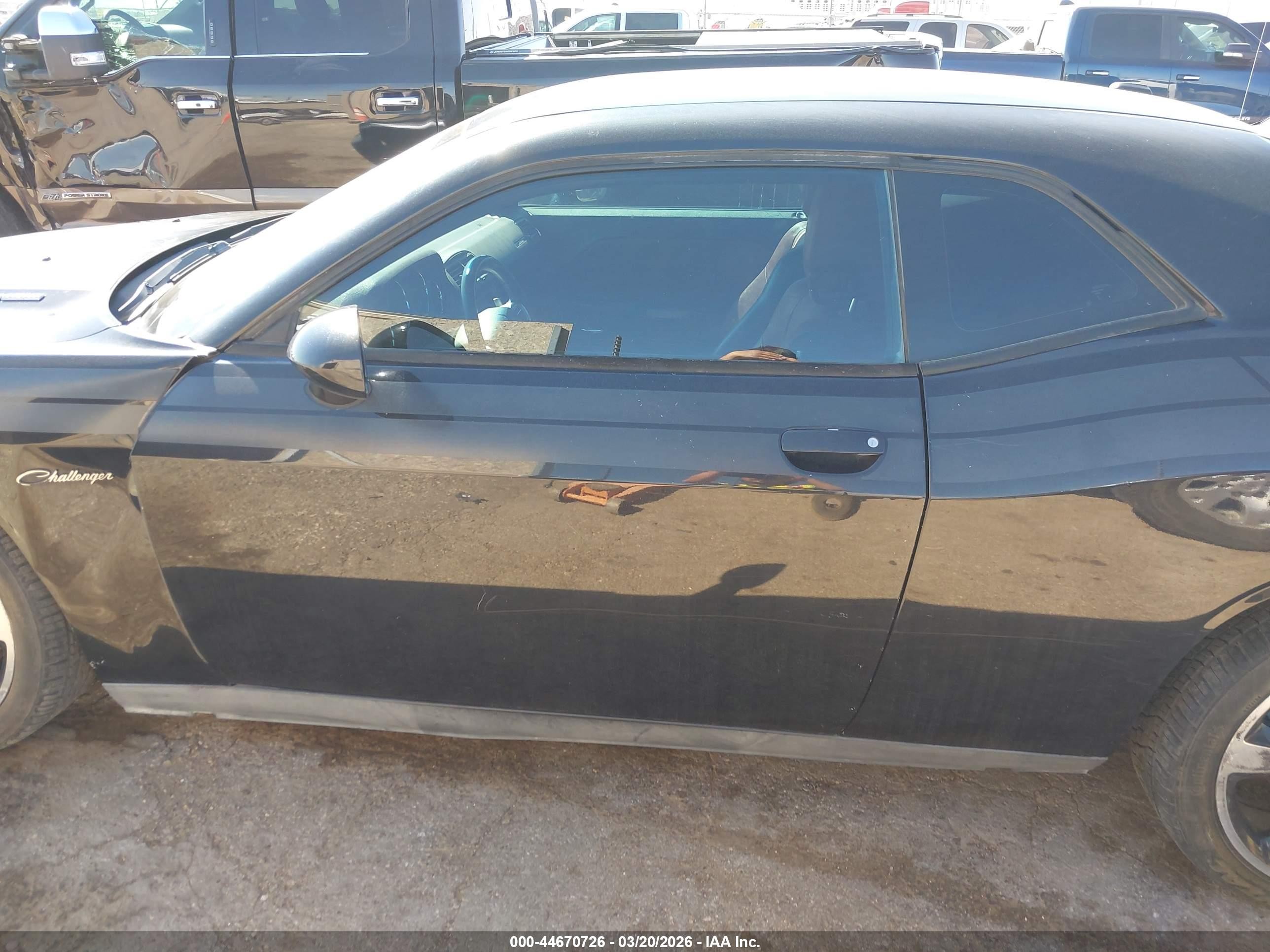2013 Dodge Challenger R/t Classic Черный vin: 2C3CDYBT6DH634555