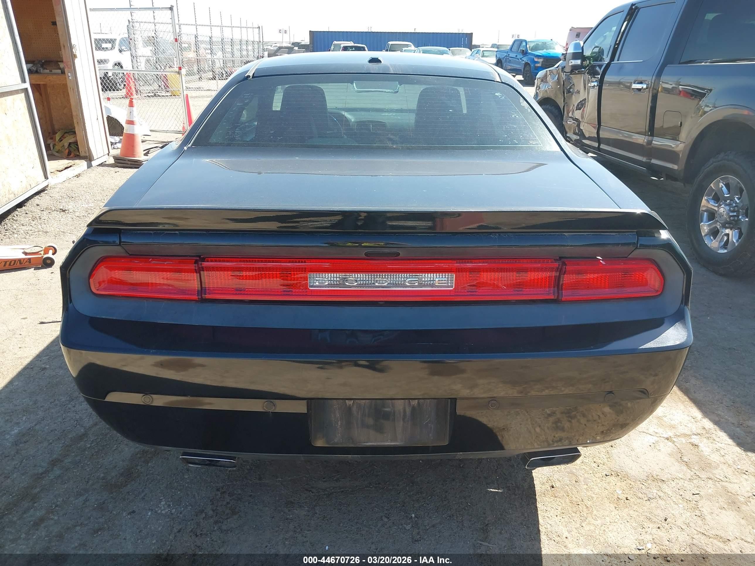 2013 Dodge Challenger R/t Classic Черный vin: 2C3CDYBT6DH634555