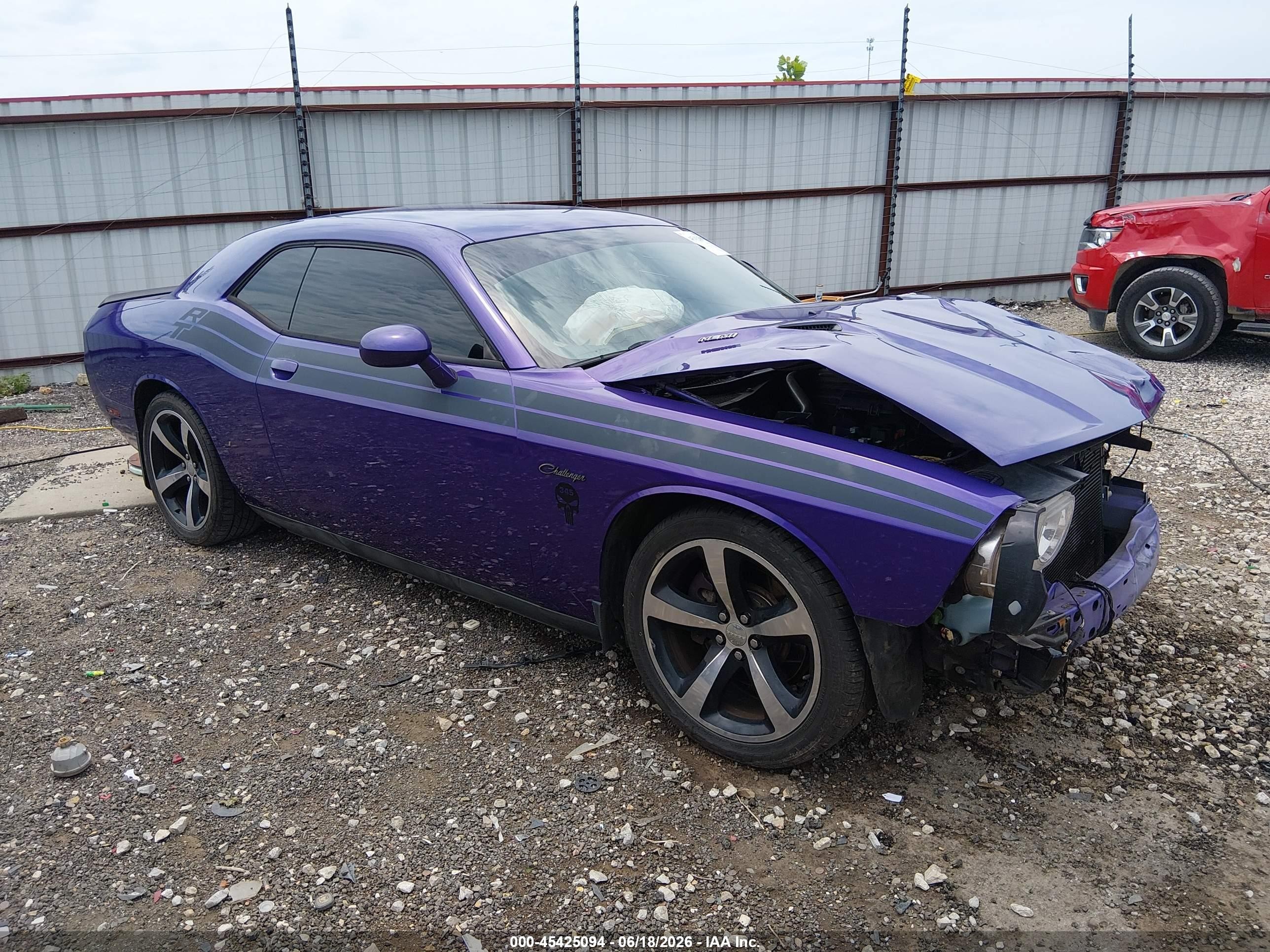 2013 Dodge Challenger R/t Classic Purple vin: 2C3CDYBT6DH708721