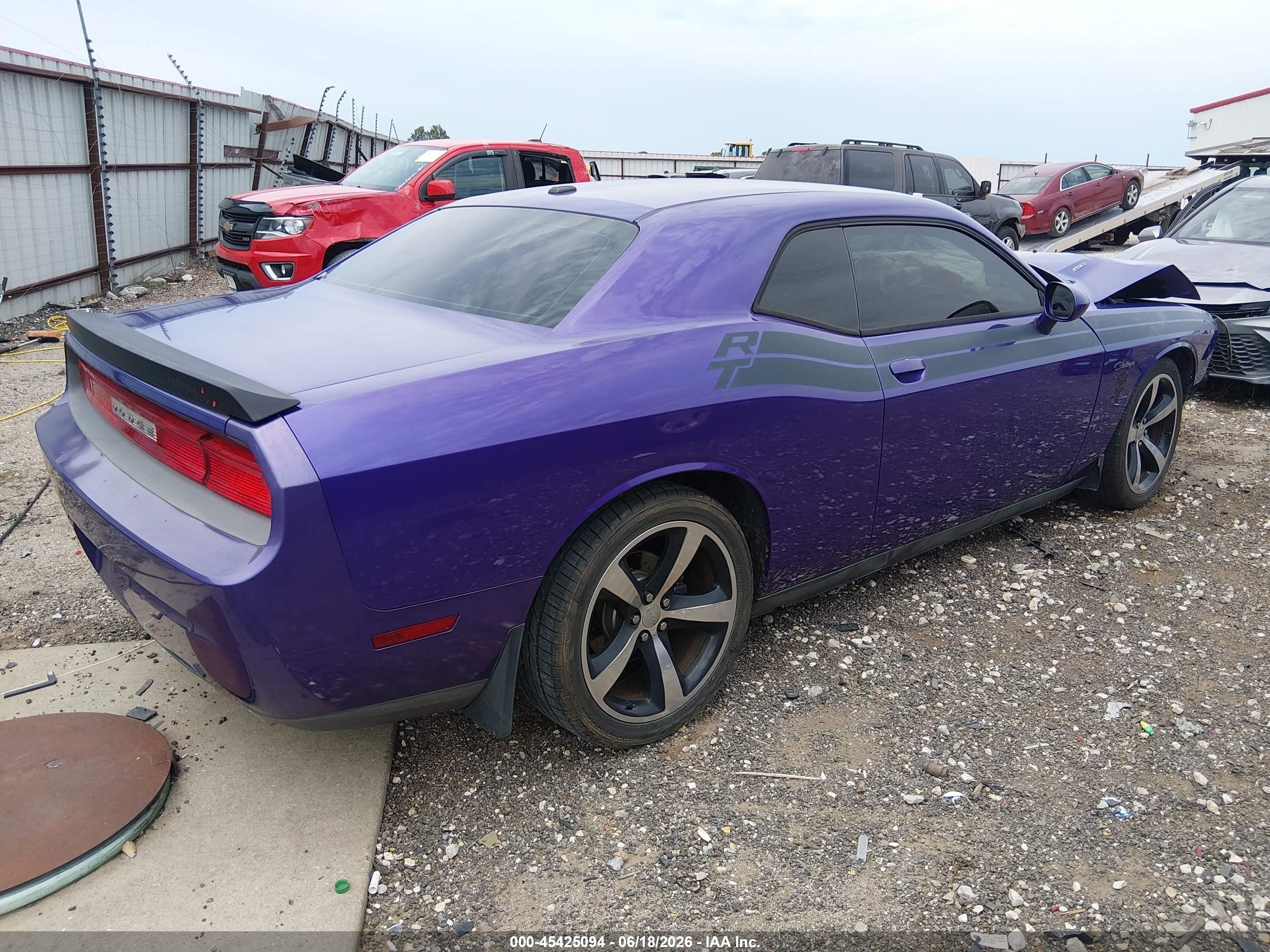 2013 Dodge Challenger R/t Classic Purple vin: 2C3CDYBT6DH708721