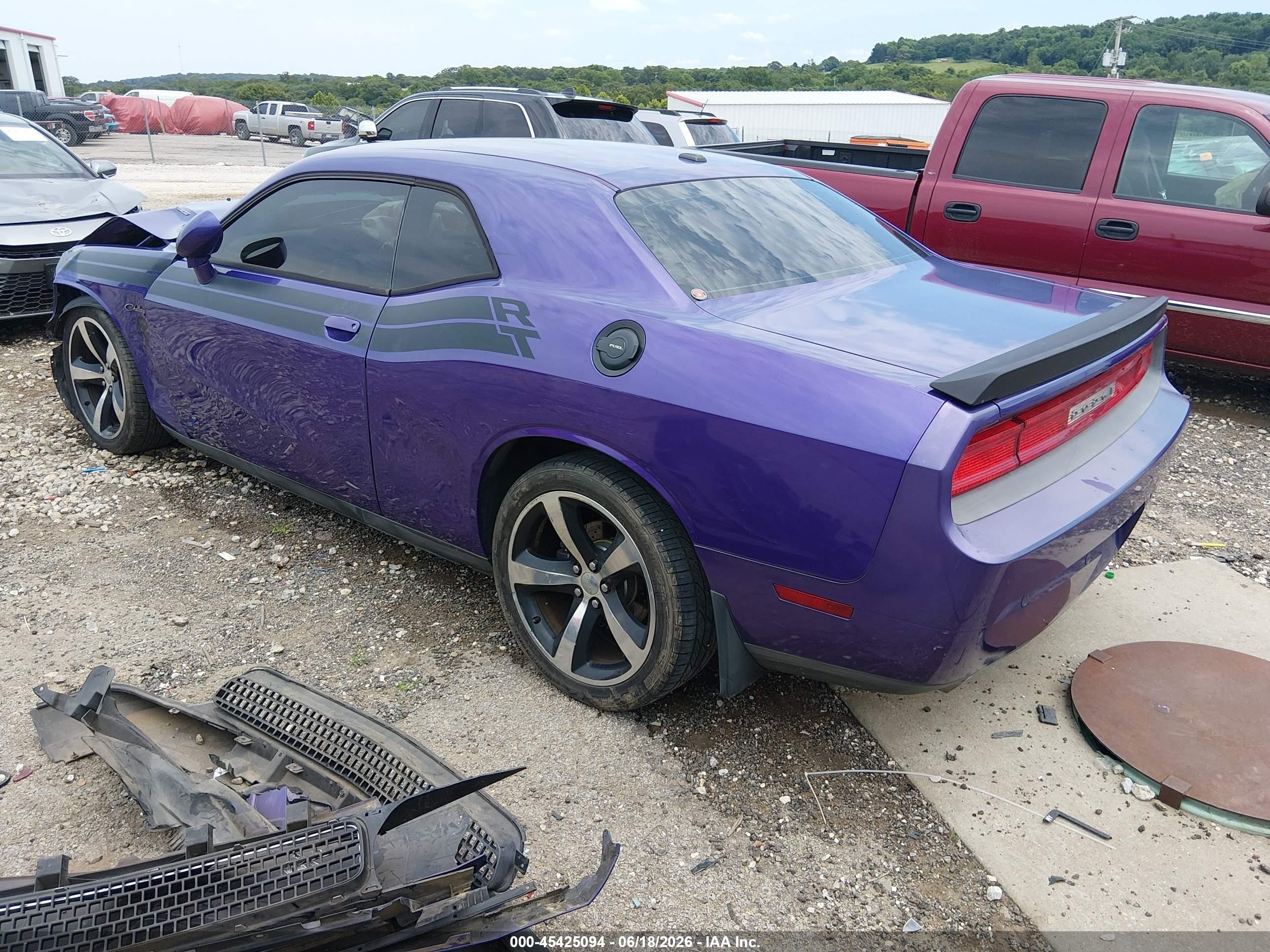 2013 Dodge Challenger R/t Classic Purple vin: 2C3CDYBT6DH708721