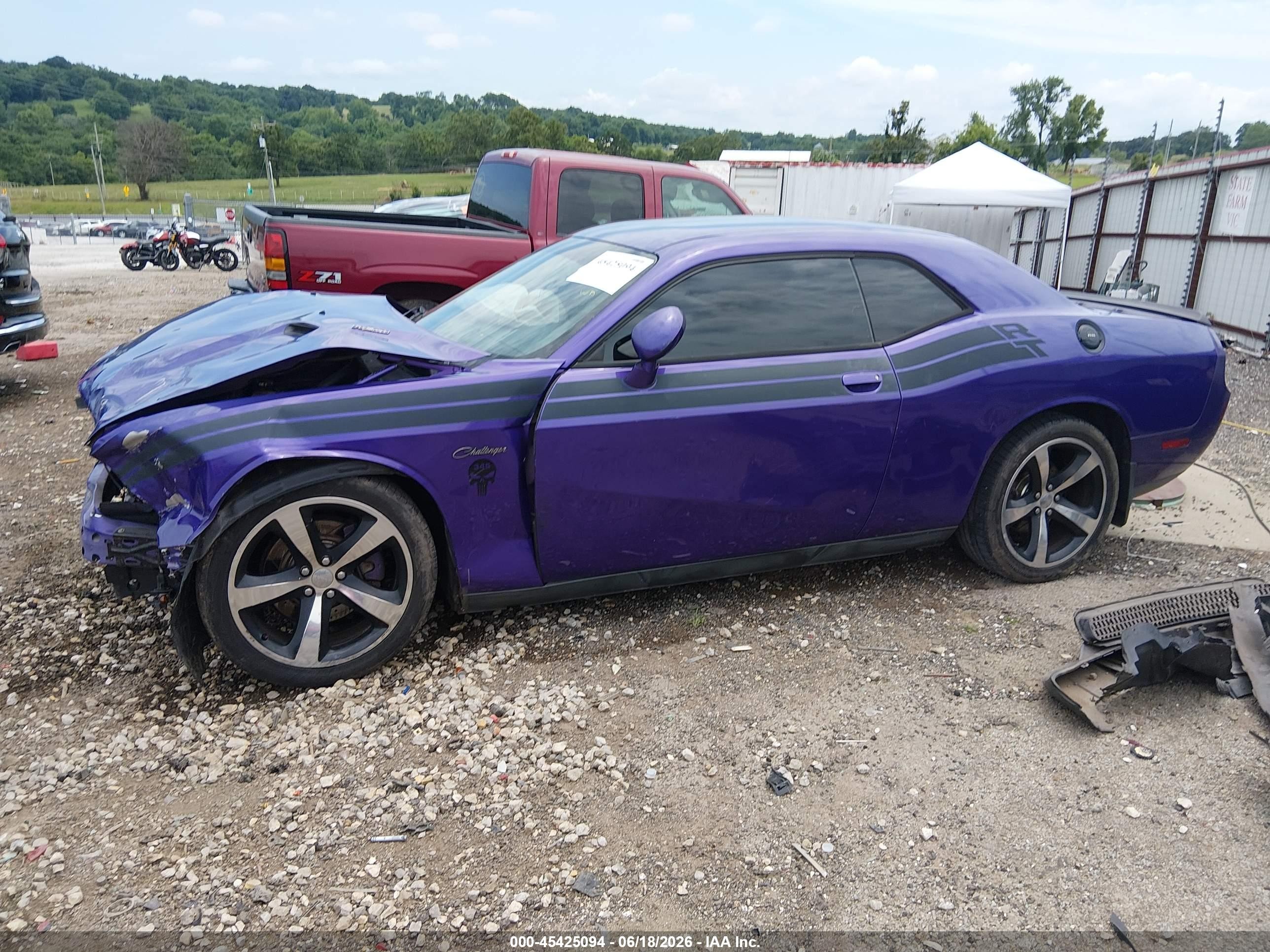 2013 Dodge Challenger R/t Classic Purple vin: 2C3CDYBT6DH708721