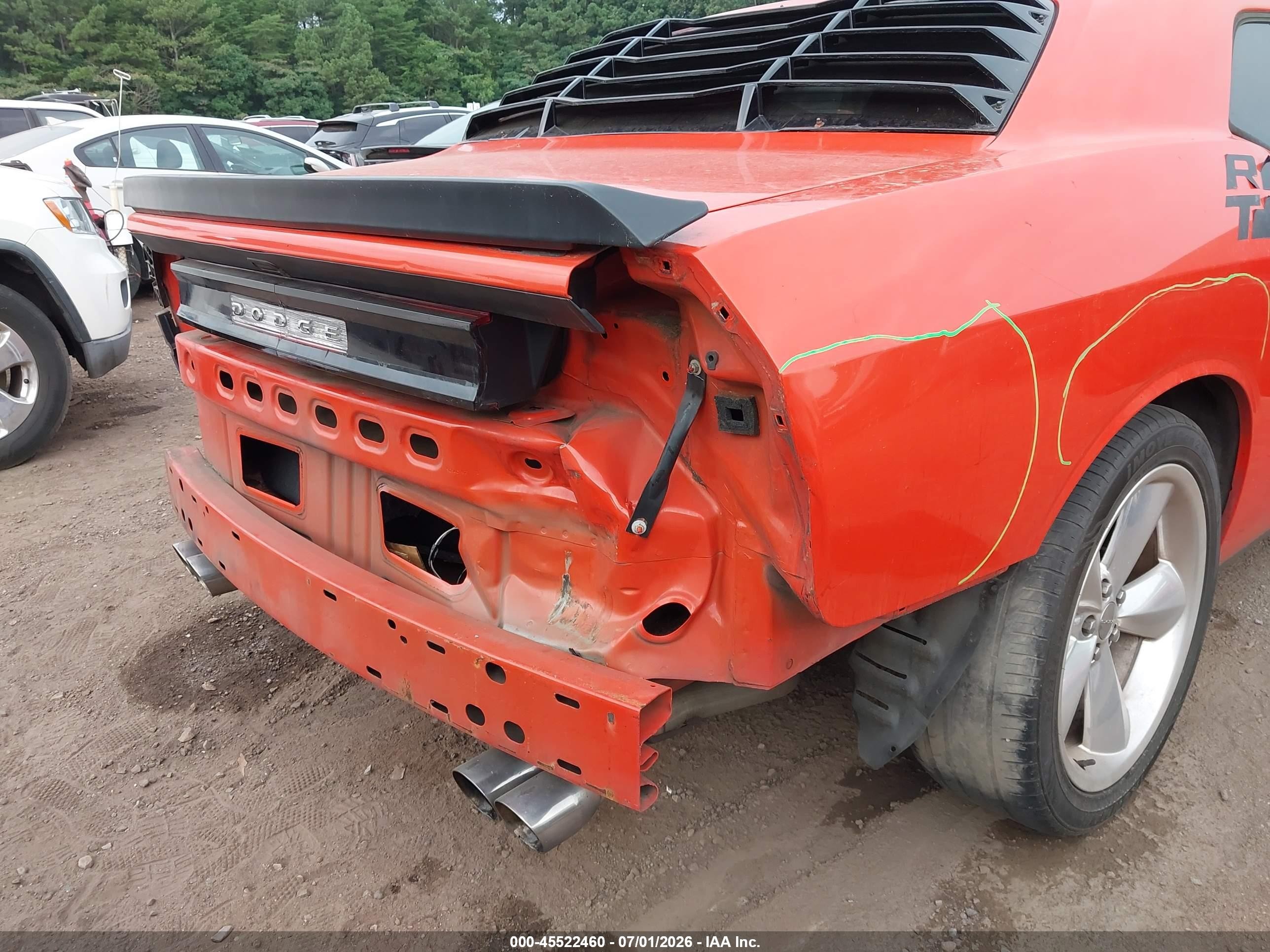 2013 Dodge Challenger R/t Classic Orange vin: 2C3CDYBT6DH734073