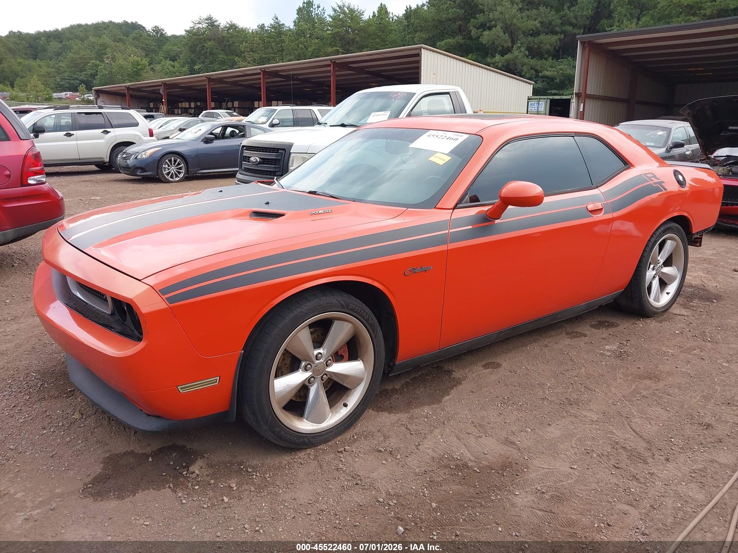 2013 Dodge Challenger R/t Classic Orange vin: 2C3CDYBT6DH734073
