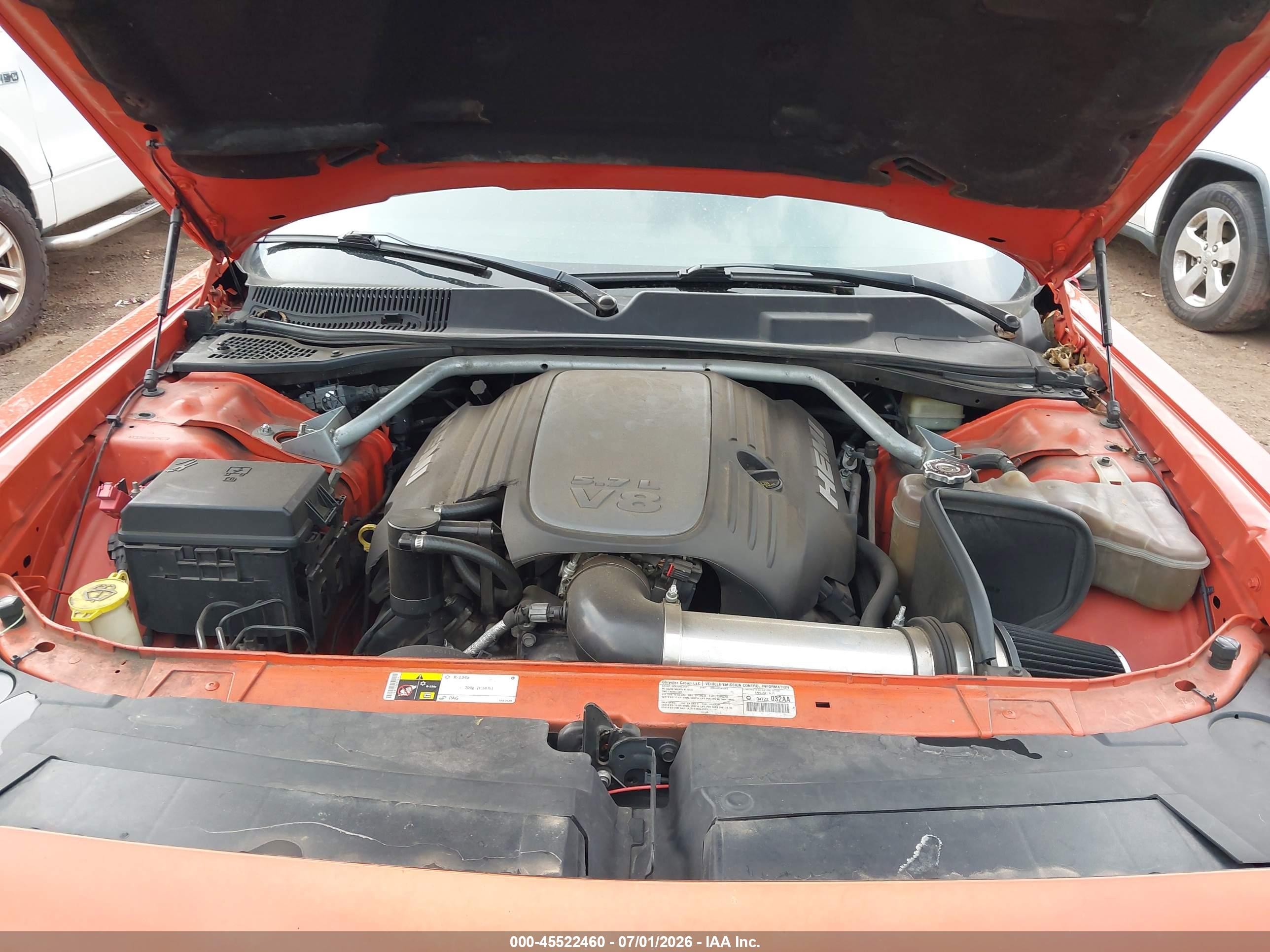 2013 Dodge Challenger R/t Classic Orange vin: 2C3CDYBT6DH734073