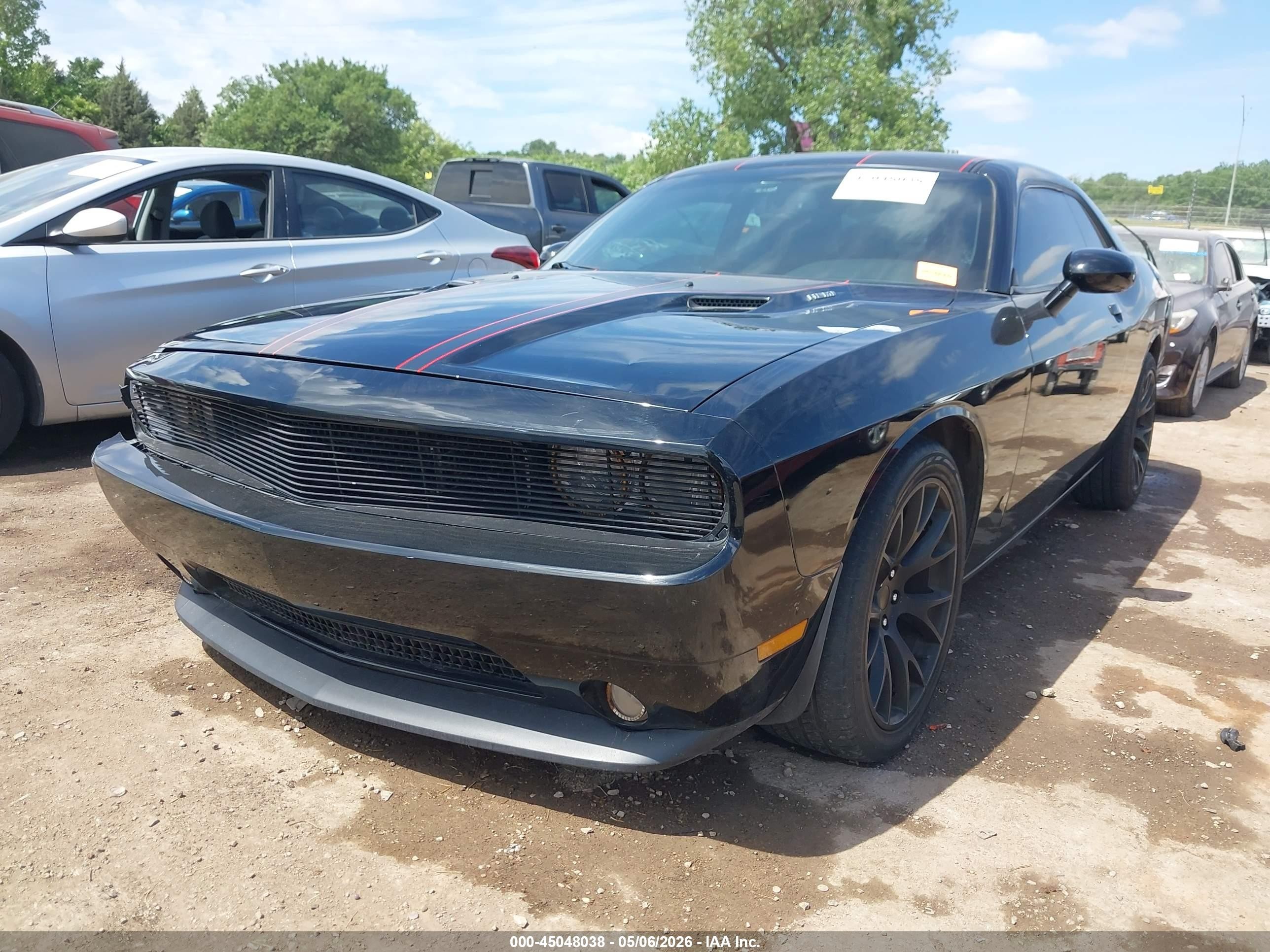 2014 Dodge Challenger R/t Plus Black vin: 2C3CDYBT6EH100425