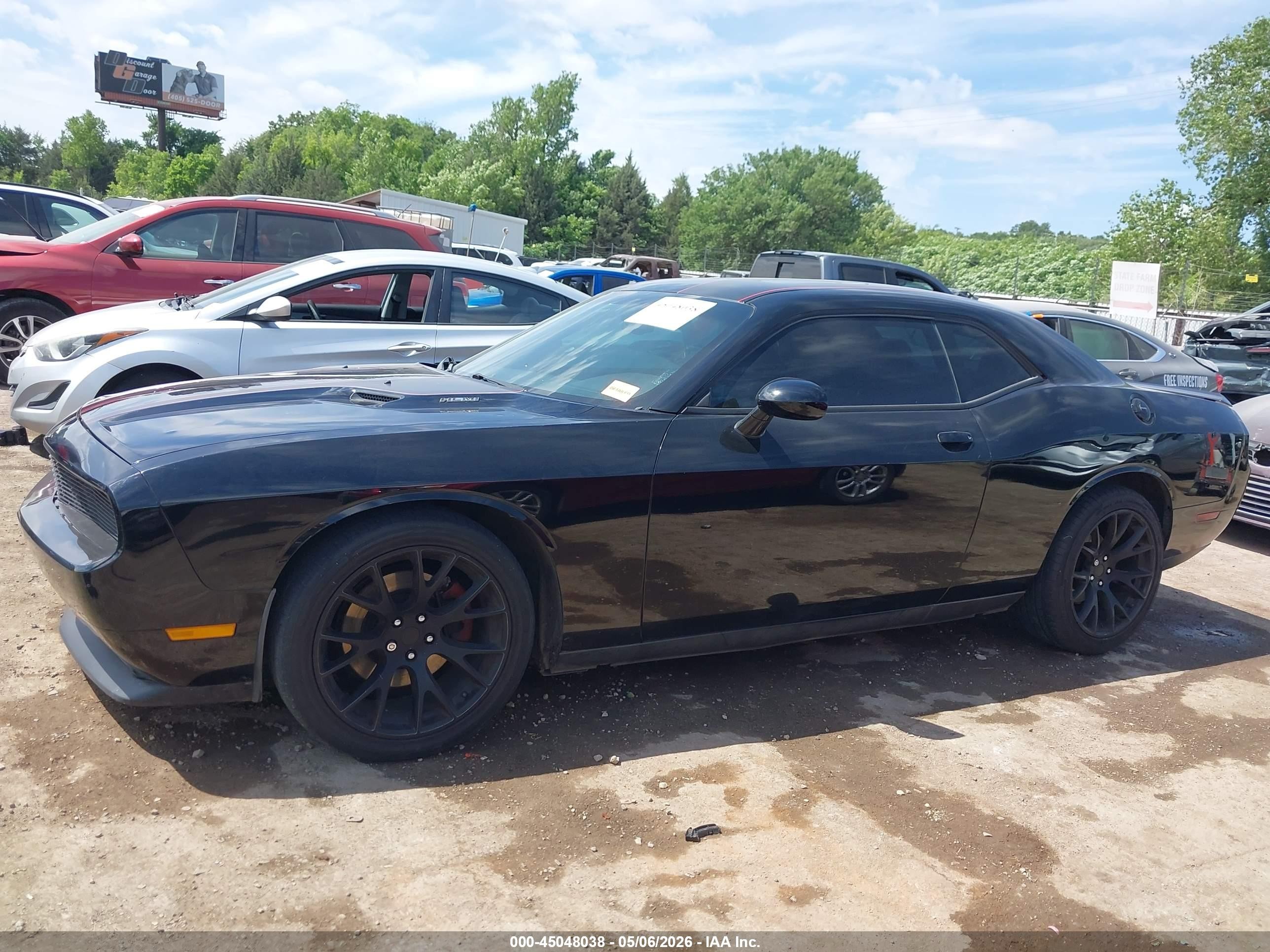 2014 Dodge Challenger R/t Plus Black vin: 2C3CDYBT6EH100425