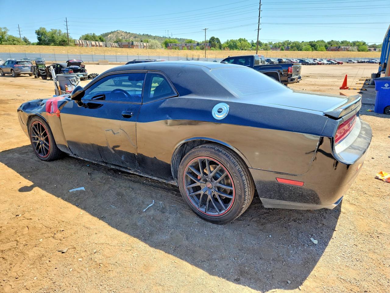 2014 Dodge Challenger R/t Черный vin: 2C3CDYBT6EH139287